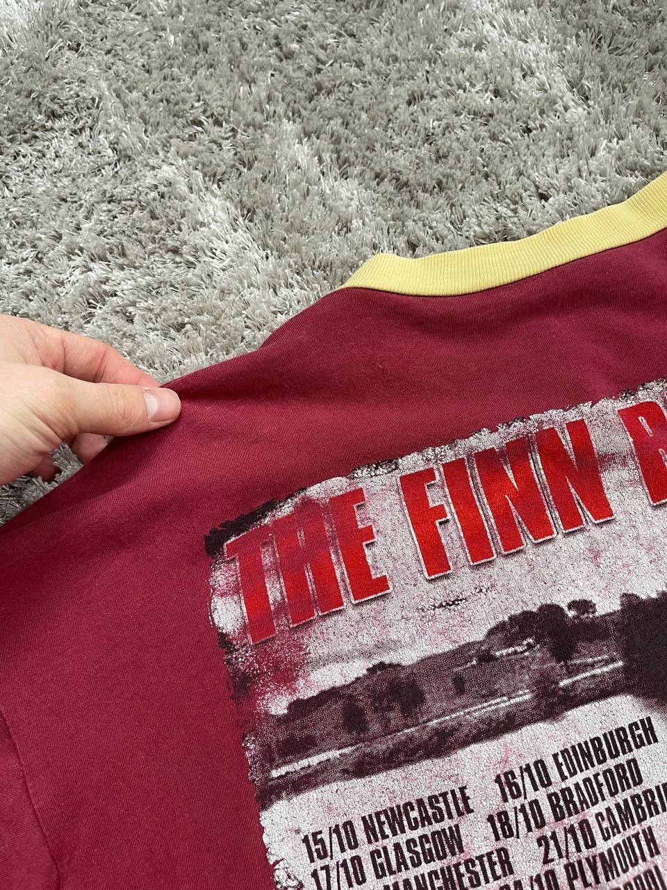 Band Tees × Vintage The finn brothers vintage 2010 rare tee Size US L / EU 52-54 / 3 - 14 Thumbnail