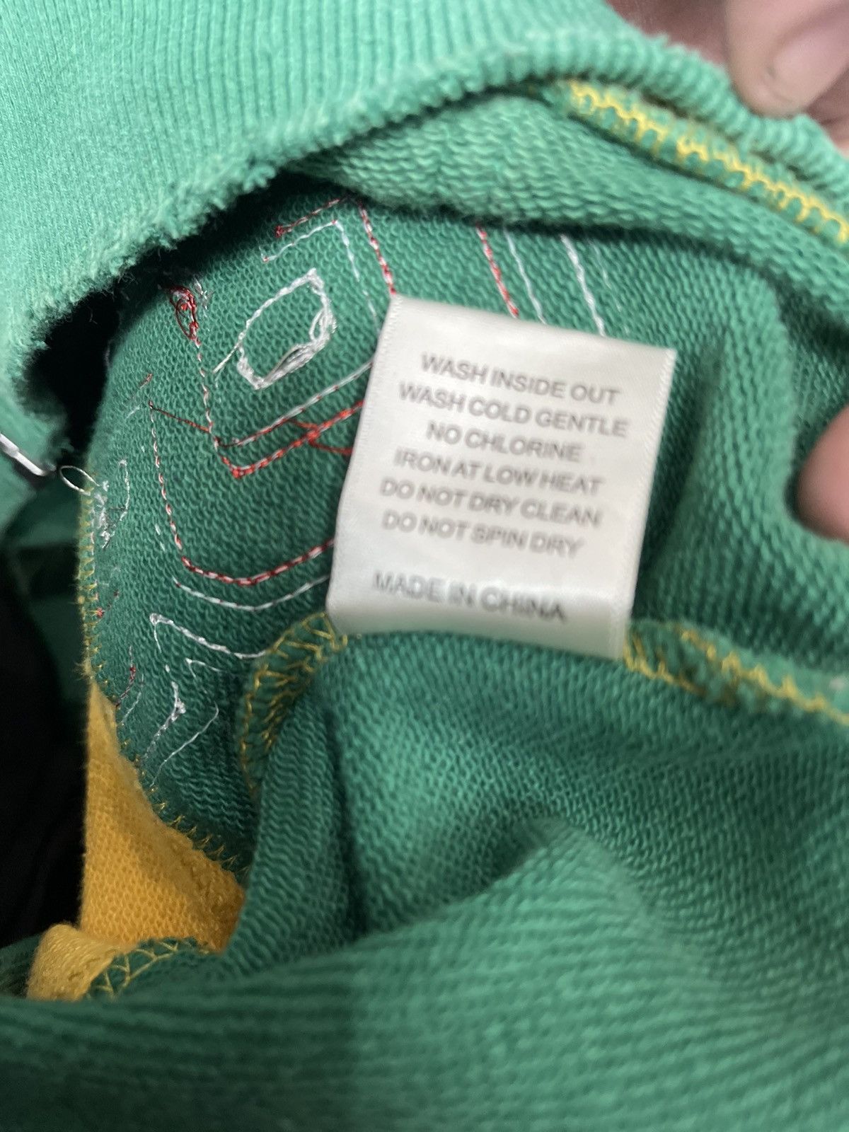 Vale Vale zip up Hoodie (yellow/Navy/green) Size US S / EU 44-46 / 1 - 5 Thumbnail