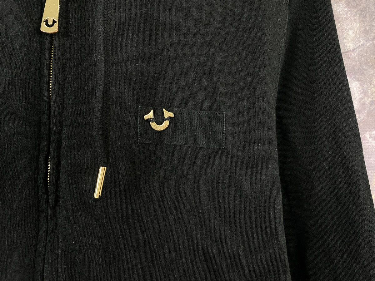 True Religion × Vintage Men’s True Religion Hoodie Black Streetwear Size Medium Size US M / EU 48-50 / 2 - 4 Thumbnail