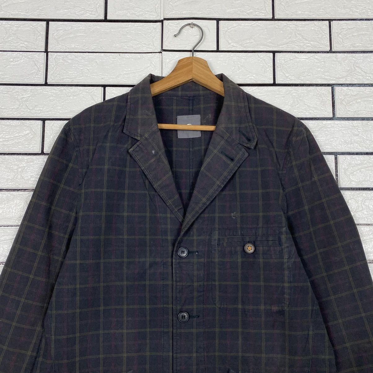 Japanese Brand 📌Vintage Chore Work Jacket Rattle Trap Tartan Issey Miyake Size US M / EU 48-50 / 2 - 4 Thumbnail