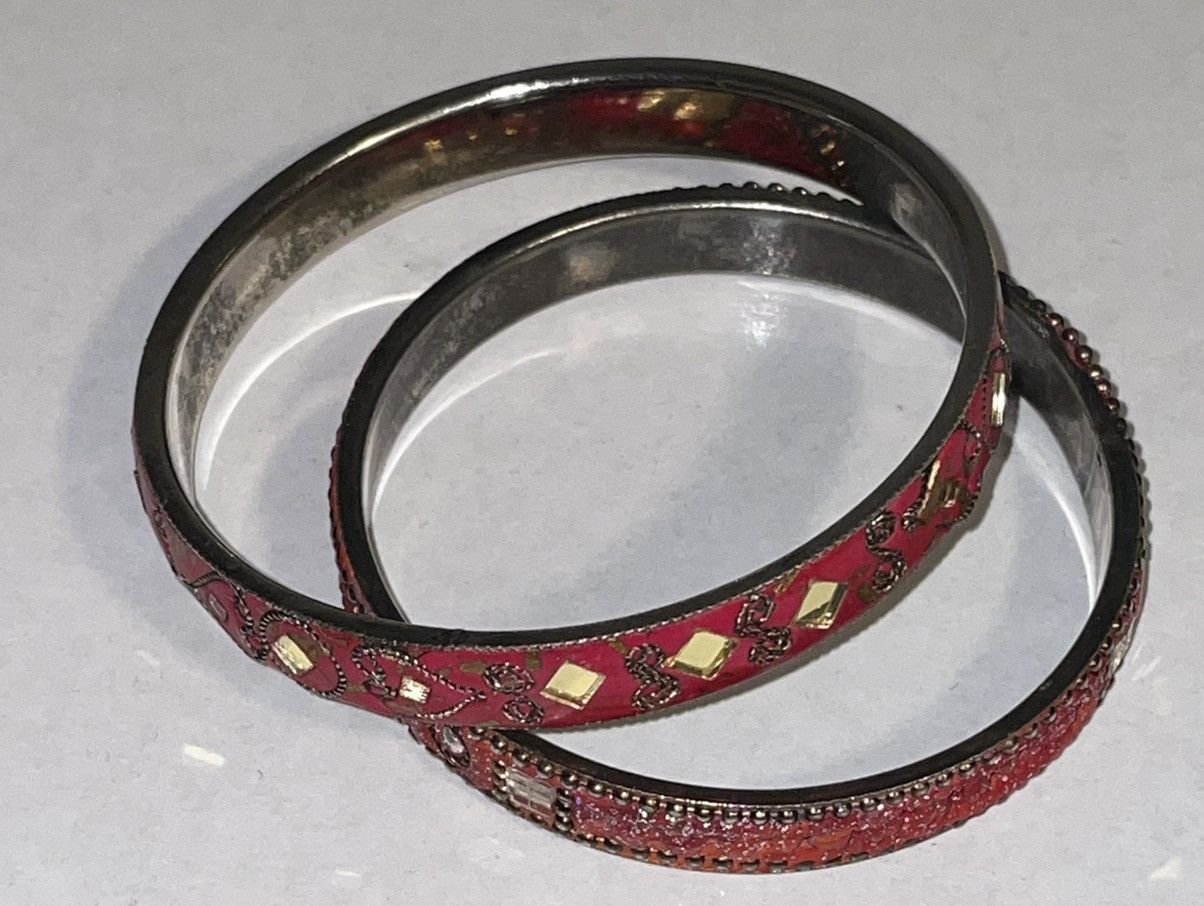 Vintage Vintage 70’s Bali Embellished Bangles Size ONE SIZE - 6 Thumbnail