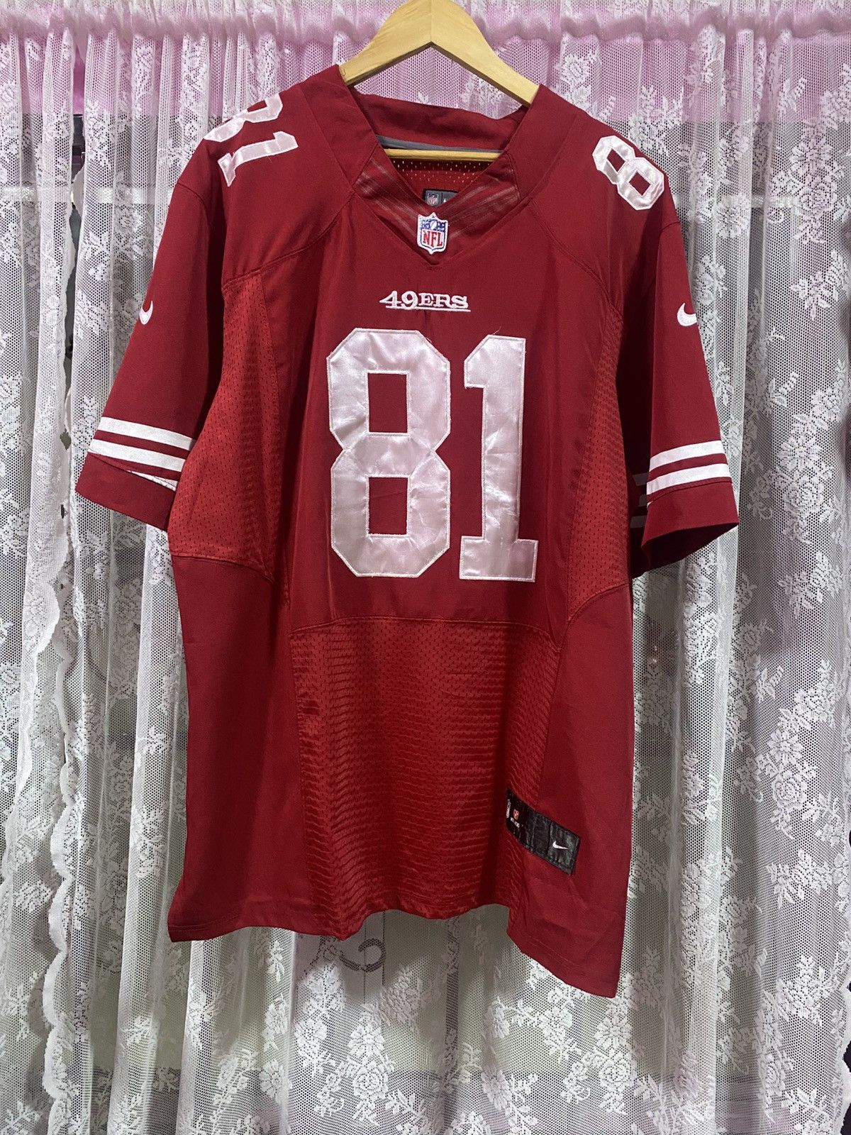 NFL Vintage Nike X 49ers Boldin Player Issue Jersey NFL Size US L / EU 52-54 / 3 - 1 Thumbnail