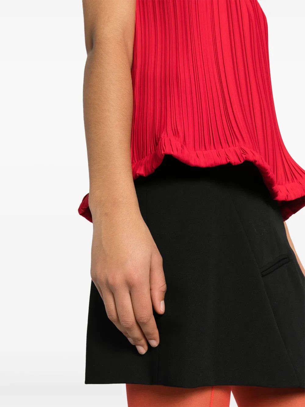 Lanvin o1y0326 Blouse in Red Size S / US 4 / IT 40 - 5 Thumbnail