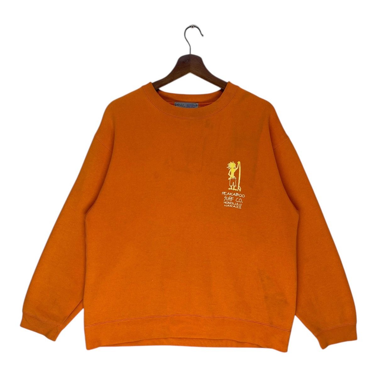 Vintage Vintage Peakaboo Surf Co Sweatshirt Hawaii Crewneck Size M Size US M / EU 48-50 / 2 - 1 Thumbnail