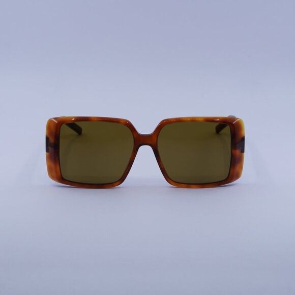 Saint Laurent Paris Saint Laurent SL451 005 Sunglasses Light Havana Square Frame Size ONE SIZE - 2 Thumbnail