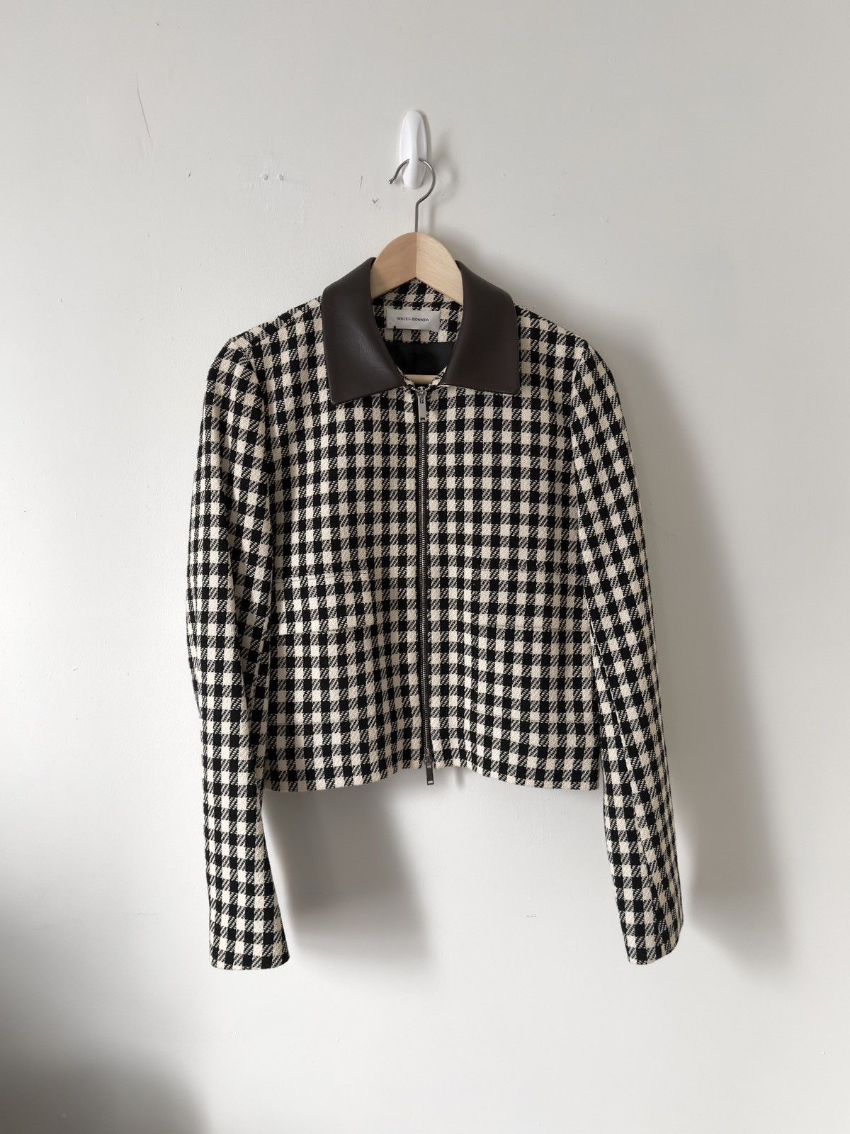 Wales Bonner Wales Bonner Checkered Jacket AW17 Size M / US 6-8 / IT 42-44 - 1 Thumbnail