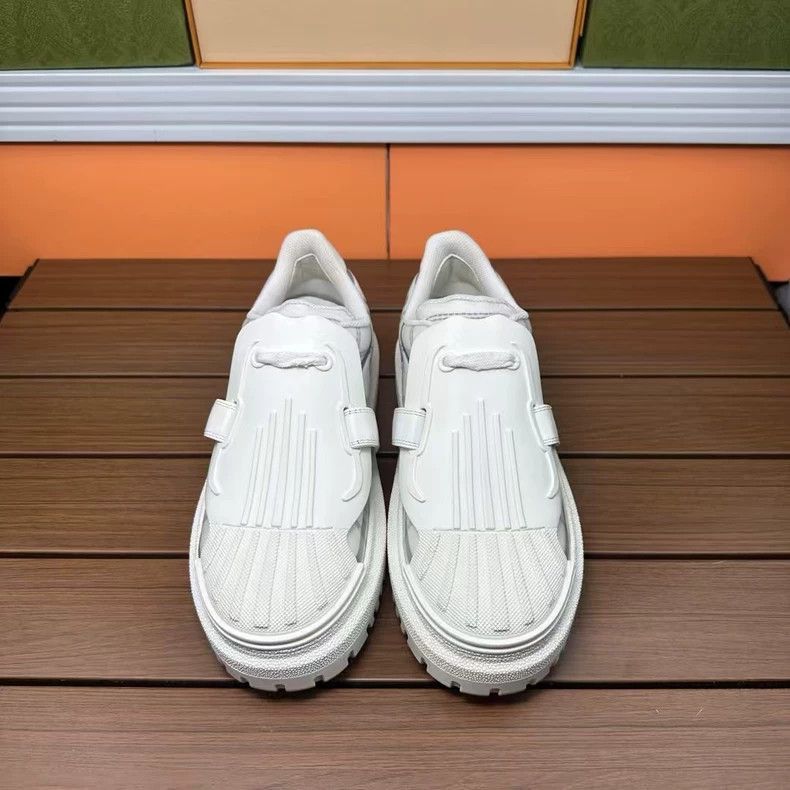 Dior Dior White and Blue Sneakers Size 36.5-2506 Size US 6.5 / IT 36.5 - 3 Thumbnail