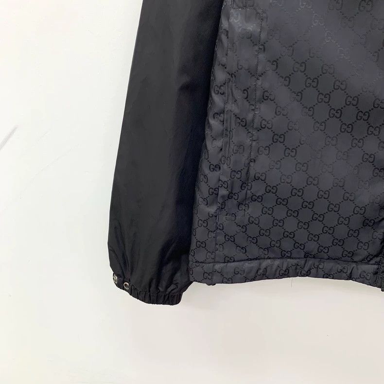 Gucci Gucci Color-blocked logo dark pattern full-print hooded lo Size US XS / EU 42 / 0 - 4 Thumbnail