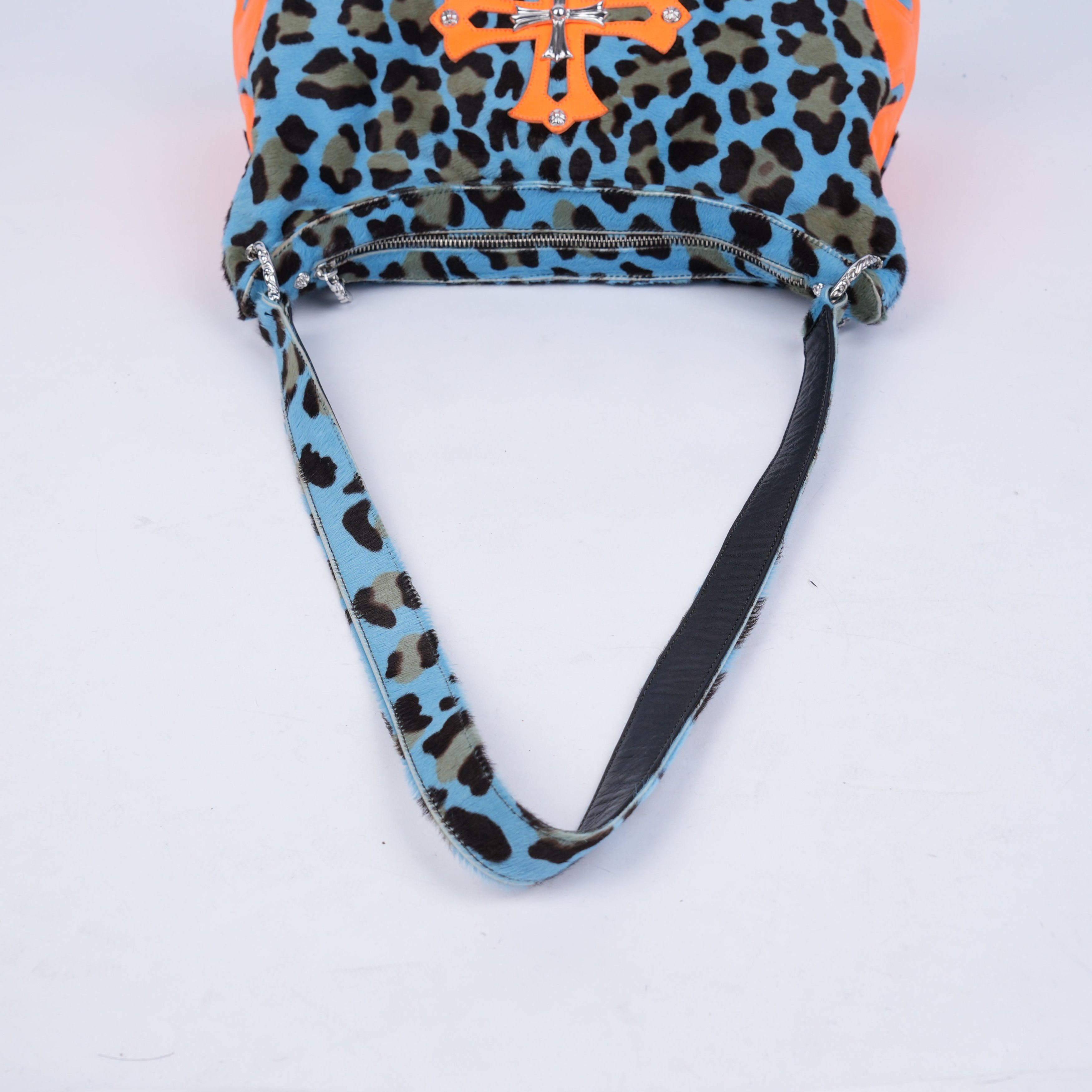 Chrome Hearts CHROME HEARTS LYON ST. BARTHS BLUE CHEETAH BAG Size ONE SIZE - 12 Thumbnail