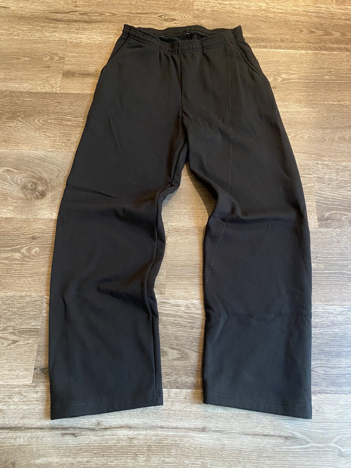 Pre-owned Kanye West X Los Angeles Apparel Sample Wide Leg Sweatpants