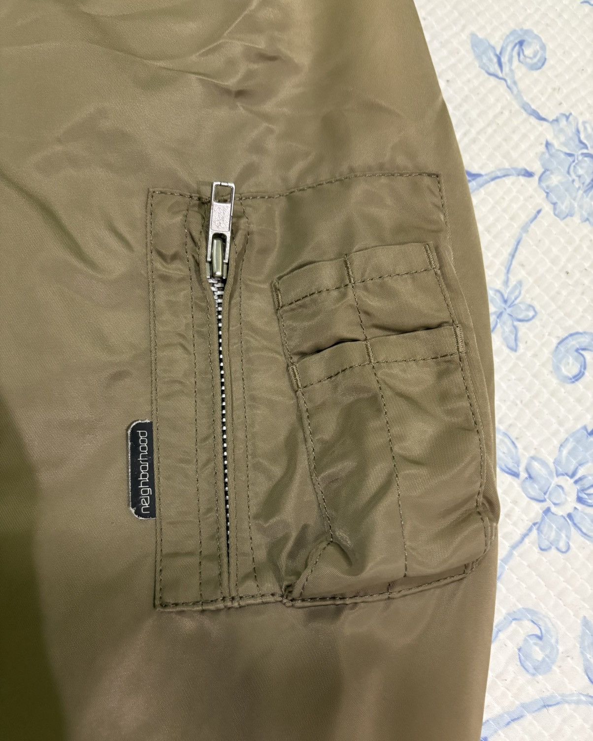 Neighborhood Neighborhood 09 Bomber Quilted Jacket Size US L / EU 52-54 / 3 - 13 Thumbnail