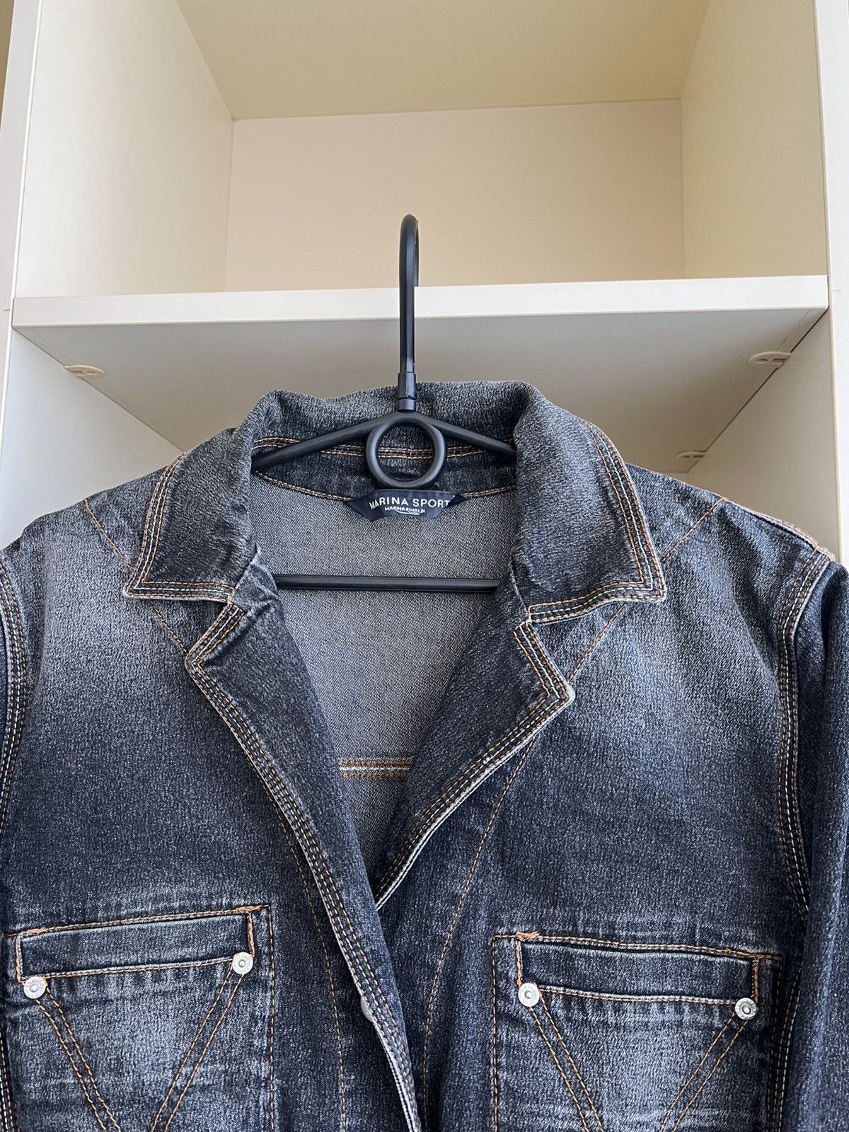 Marina Rinaldi Vintage Marina Rinaldi Denim Jacket JAPAN Size XL / US 12-14 / IT 48-50 - 2 Thumbnail
