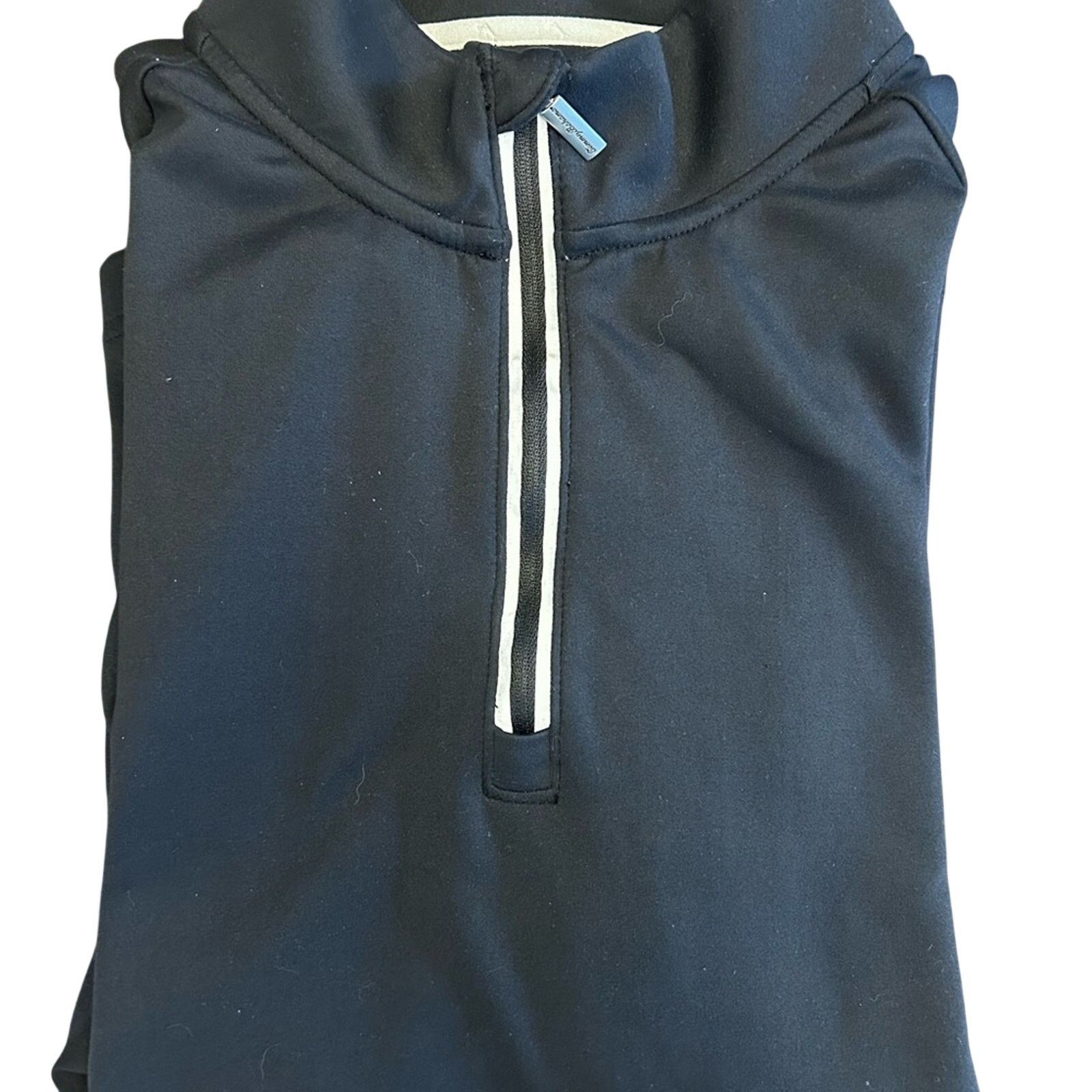 Tommy Bahama Tommy Bahama Black Quarter Zip Island Zone Sweatshirt XXL Size US XXL / EU 58 / 5 - 1 Thumbnail