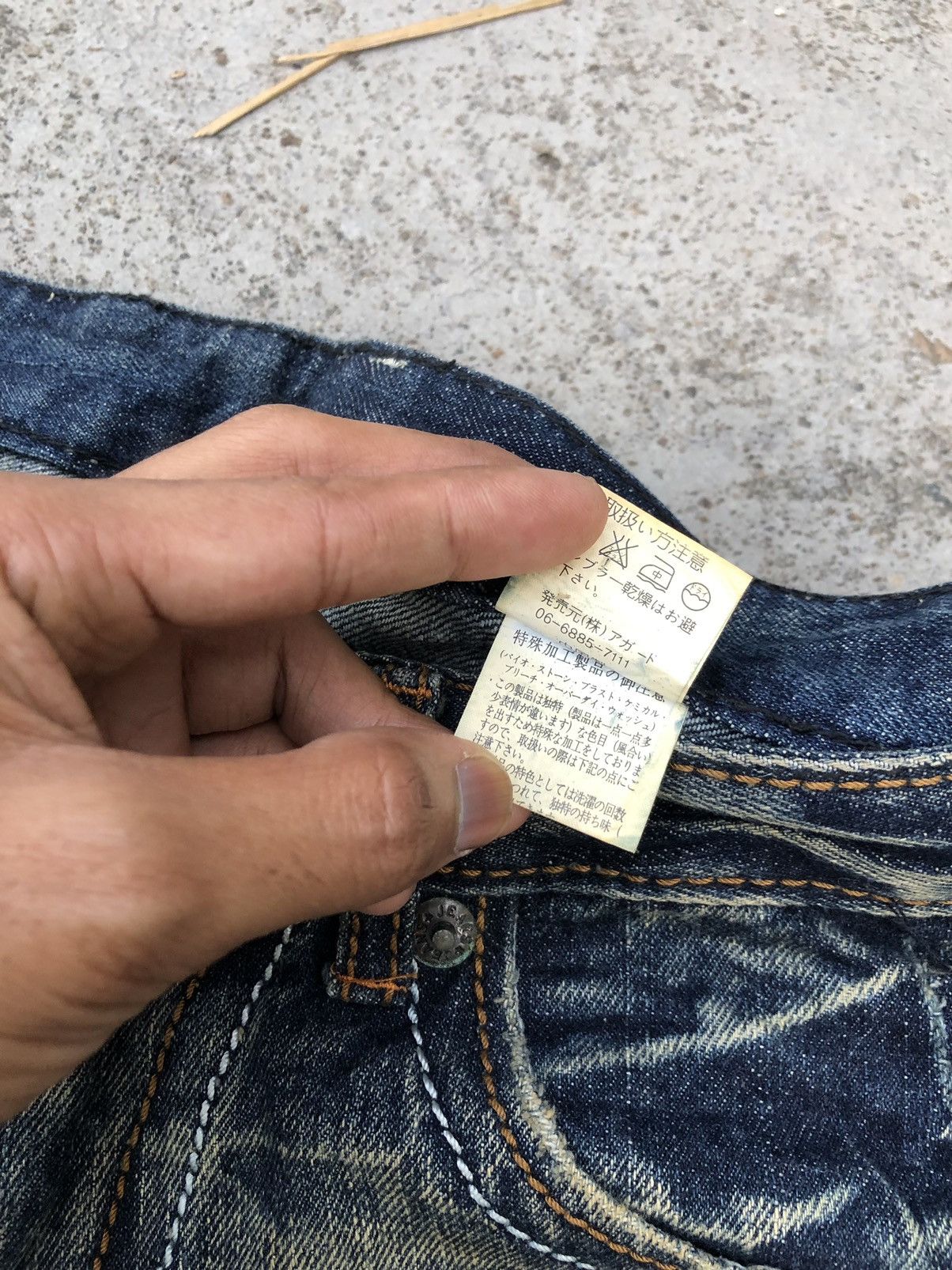 Other BOOTCUT RUSTY DISTRESSED DENIM Size US 30 / EU 46 - 4 Thumbnail