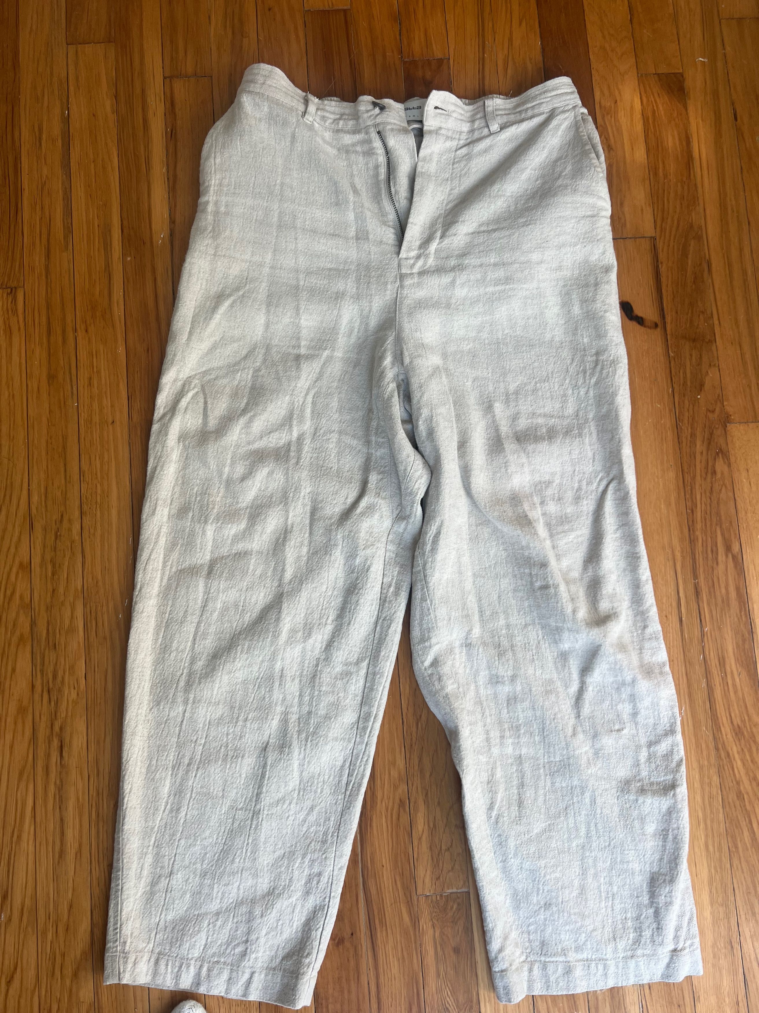 Satta Satta hemp-linen pants Size US 34 / EU 50 - 1 Thumbnail