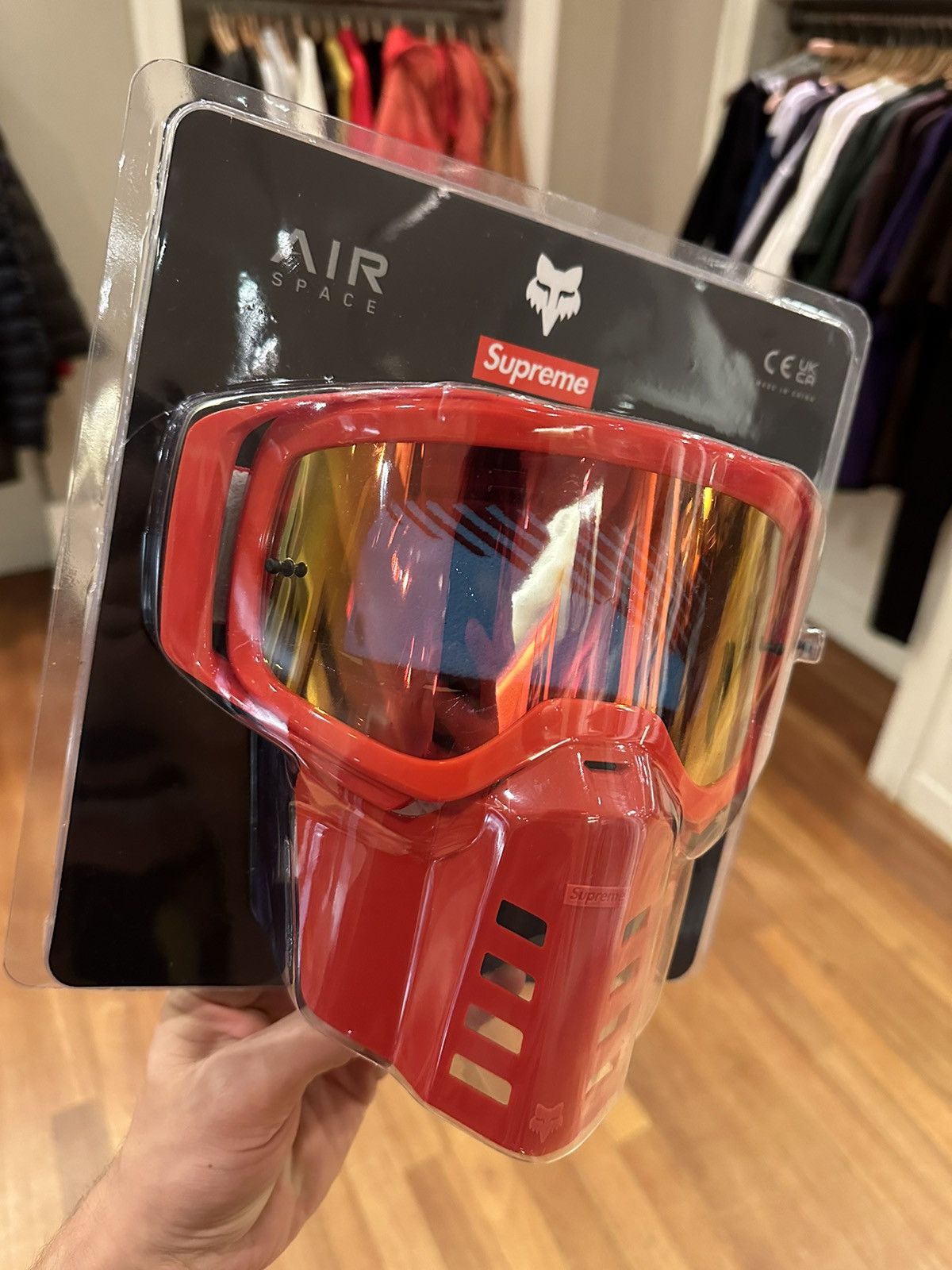 Supreme Supreme Fox air space racing goggles Size ONE SIZE - 2 Thumbnail