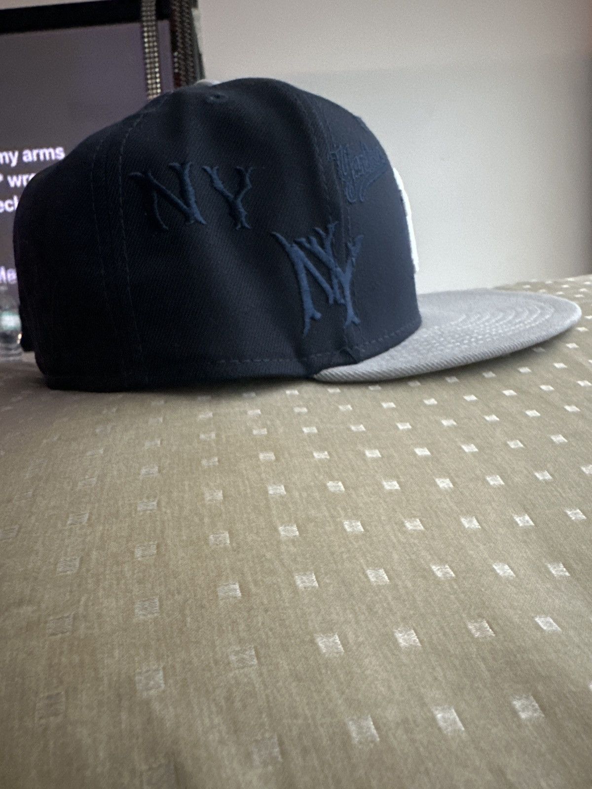New Era New Era Navy New York Yankees 59FIFTY Fitted Hat Size ONE SIZE - 5 Thumbnail