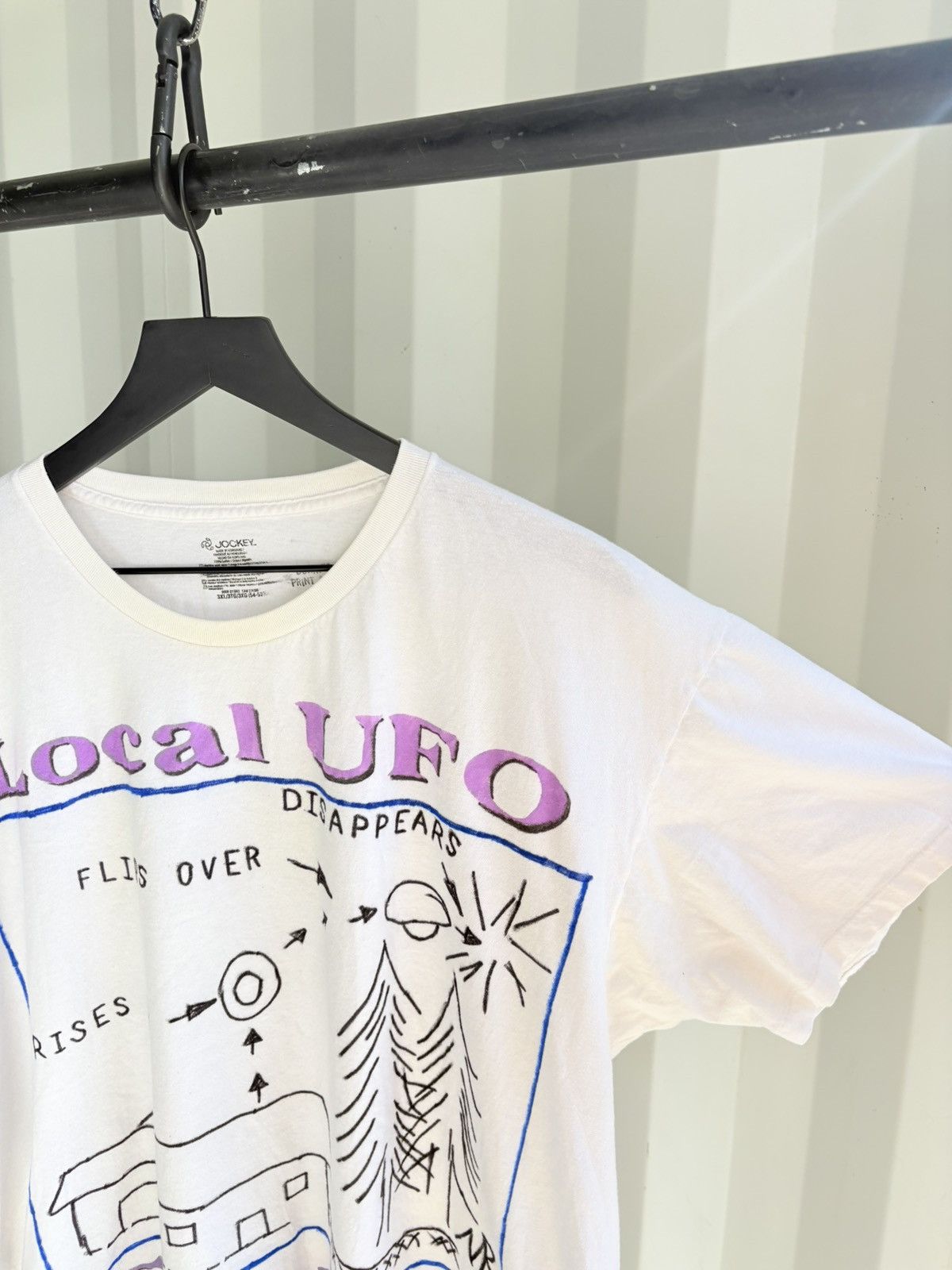 Vintage Thrashed UFO Faded Distressed ERD Grunge Band WCC HARLEY Size US XXL / EU 58 / 5 - 3 Thumbnail