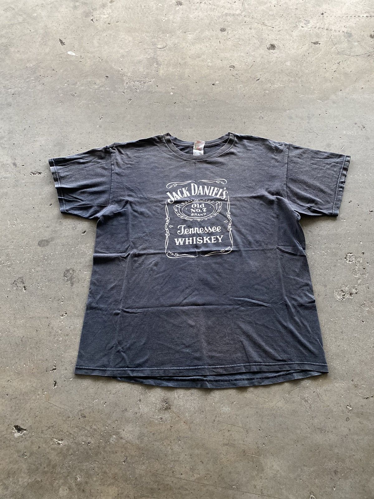 Vintage Vintage Jack Daniels Tee Size US XL / EU 56 / 4 - 1 Thumbnail