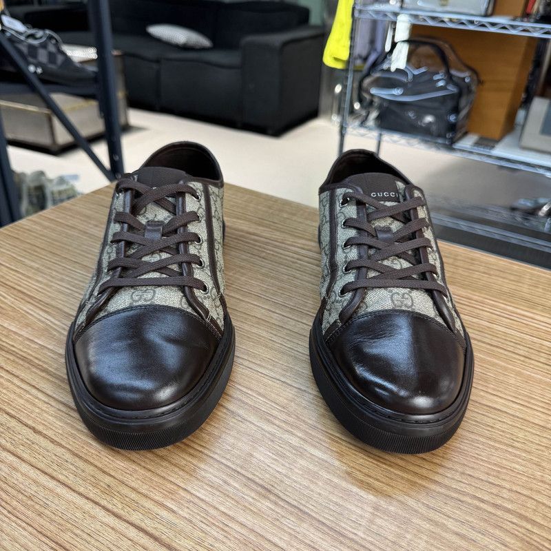Gucci Gucci Stylish Casual Brown Sneakers Size US 10.5 / EU 43-44 - 2 Thumbnail