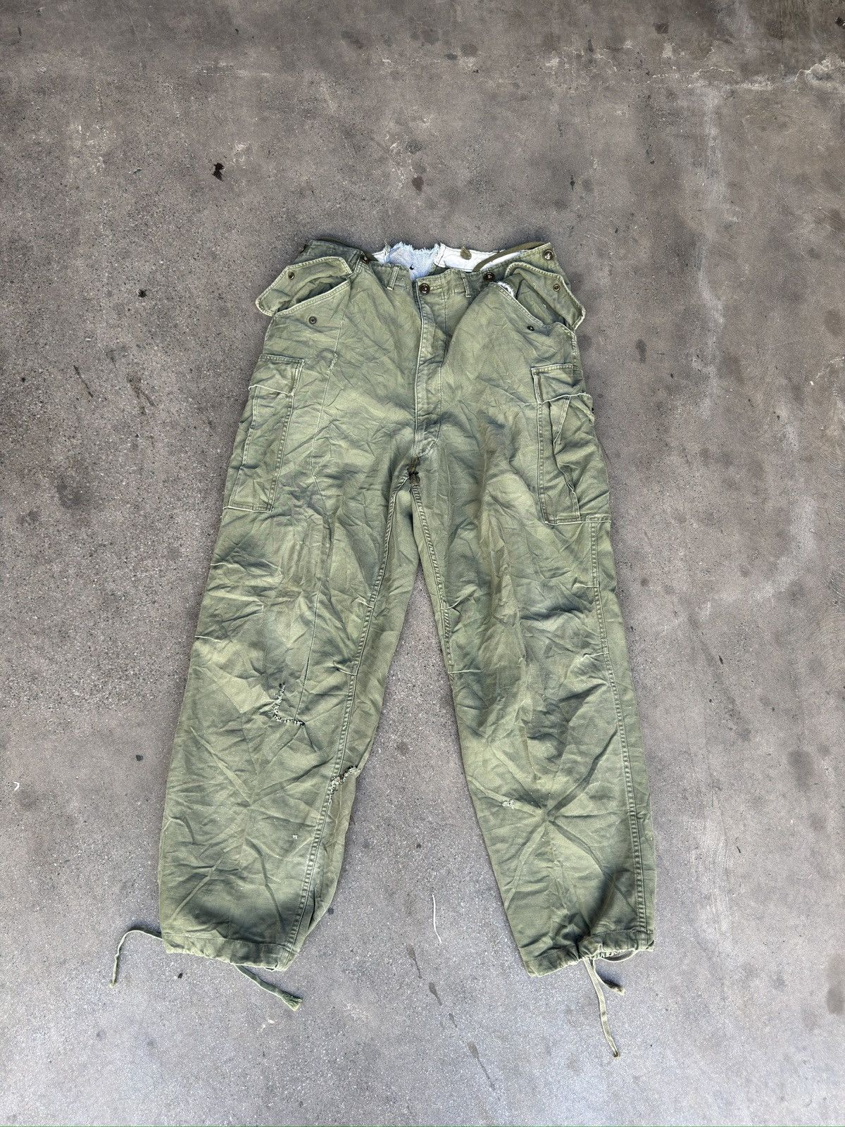 Vintage Vintage wwii korean war military pants Size US 44 / EU 60 - 1 Thumbnail