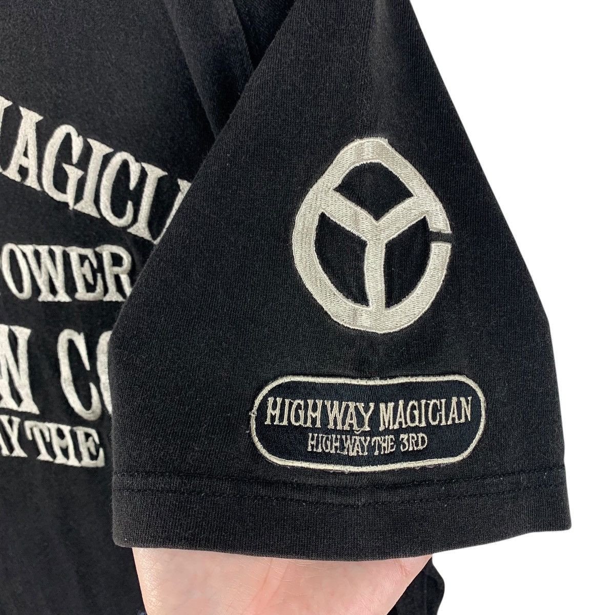 Japanese Brand × YELLOW CORN YELLOW CORN embroidery spellout racing tee Size US L / EU 52-54 / 3 - 9 Thumbnail