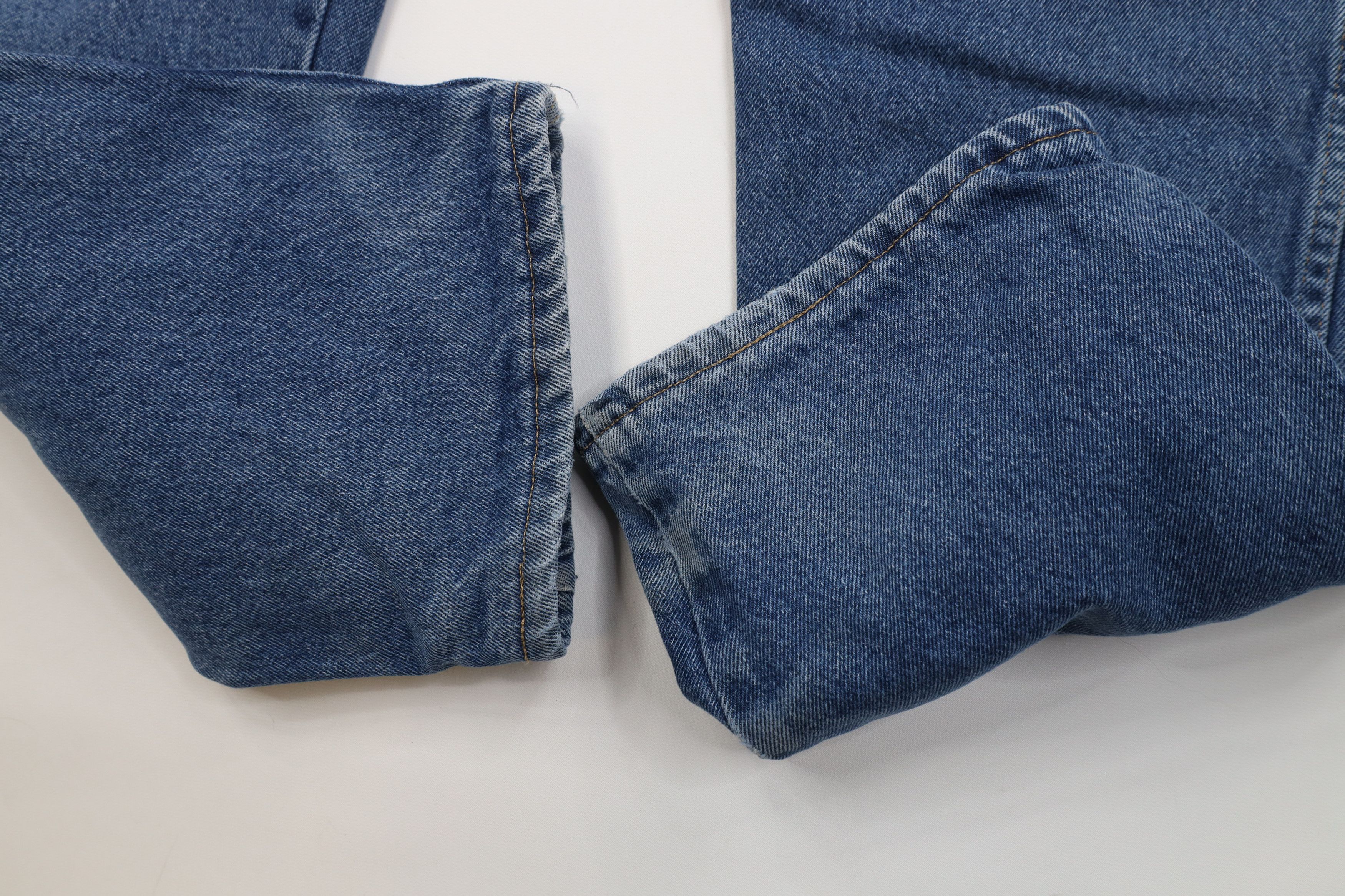 Cabelas Vintage Cabelas Flannel Lined Relaxed Fit Denim Jeans Blue Size US 38 / EU 54 - 7 Thumbnail