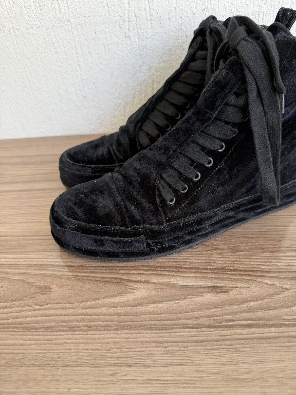 Ann Demeulemeester 🕷️Scamosciato velvet sneaker Size US 8.5 / EU 41-42 - 5 Thumbnail