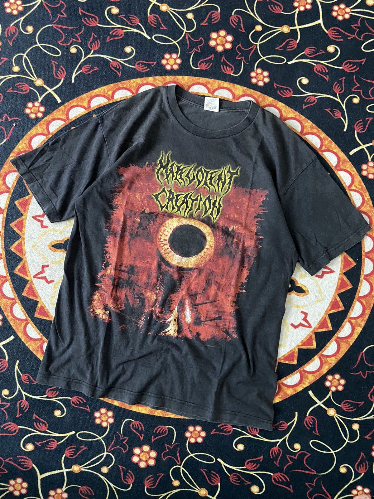 Band Tees × Vintage VINTAGE Y2K MALEVOLENT CREATION WARKULT TOUR Size US L / EU 52-54 / 3 - 2 Thumbnail