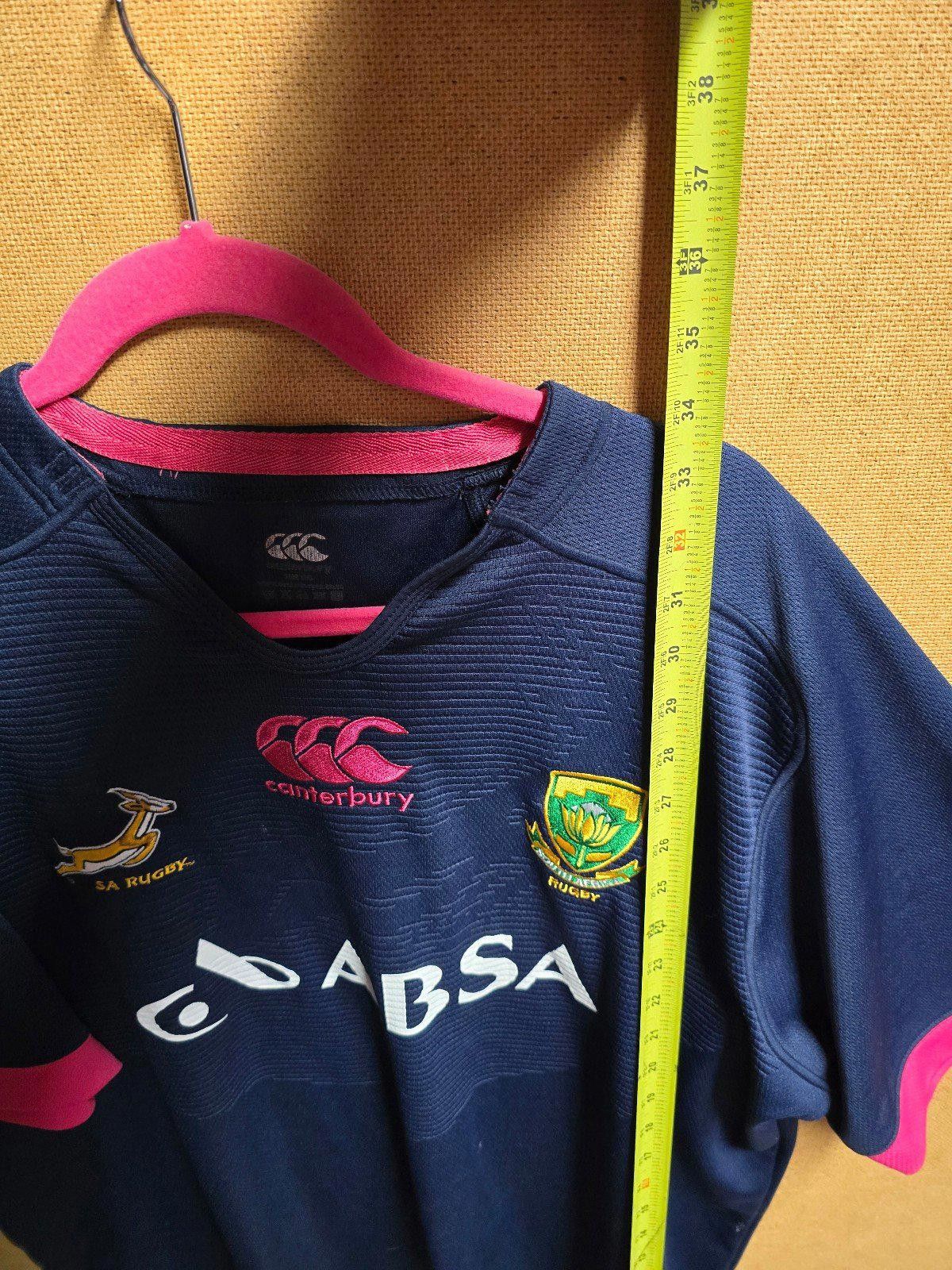 Canterbury of New Zealand South Africa Rugby Canterbury ABSA Embroidered Jersey 2XL Size US XXL / EU 58 / 5 - 3 Thumbnail