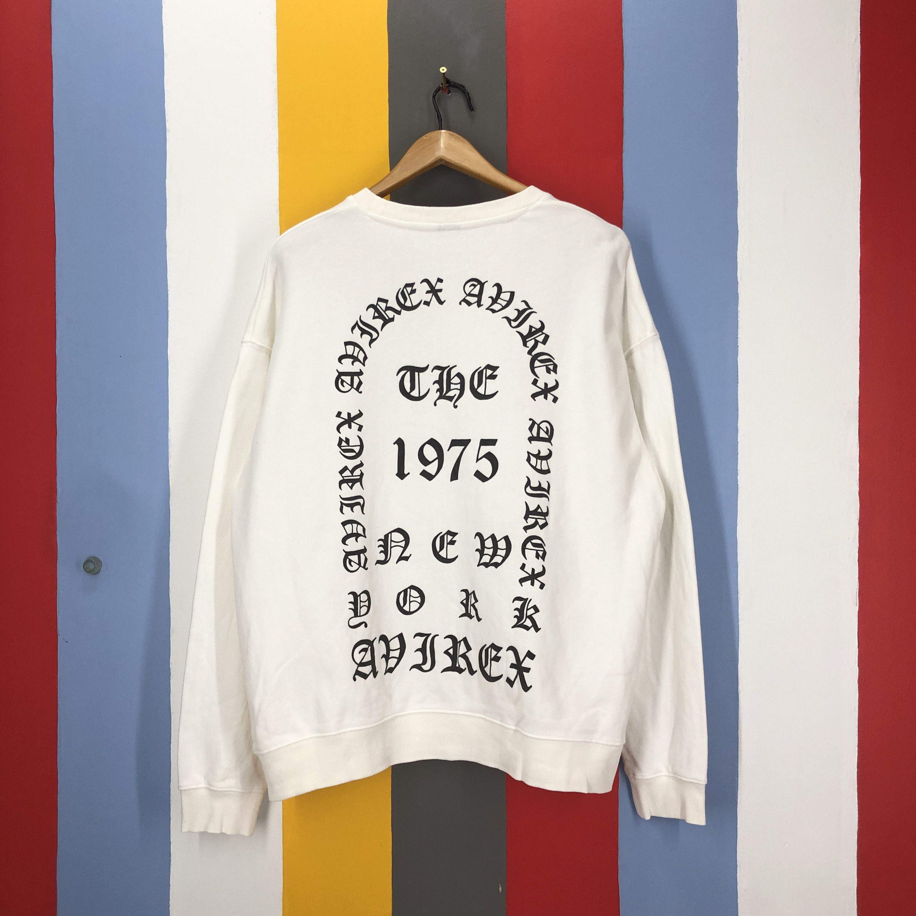 Avirex THE 1975 NEW YORK AVIREX Sweatshirt #1568/01 Size US L / EU 52-54 / 3 - 1 Thumbnail