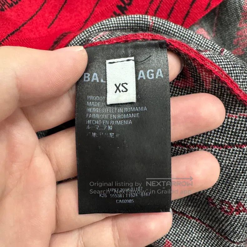 Balenciaga Balenciaga Bullet train full print wool sweater Size US XS / EU 42 / 0 - 3 Thumbnail
