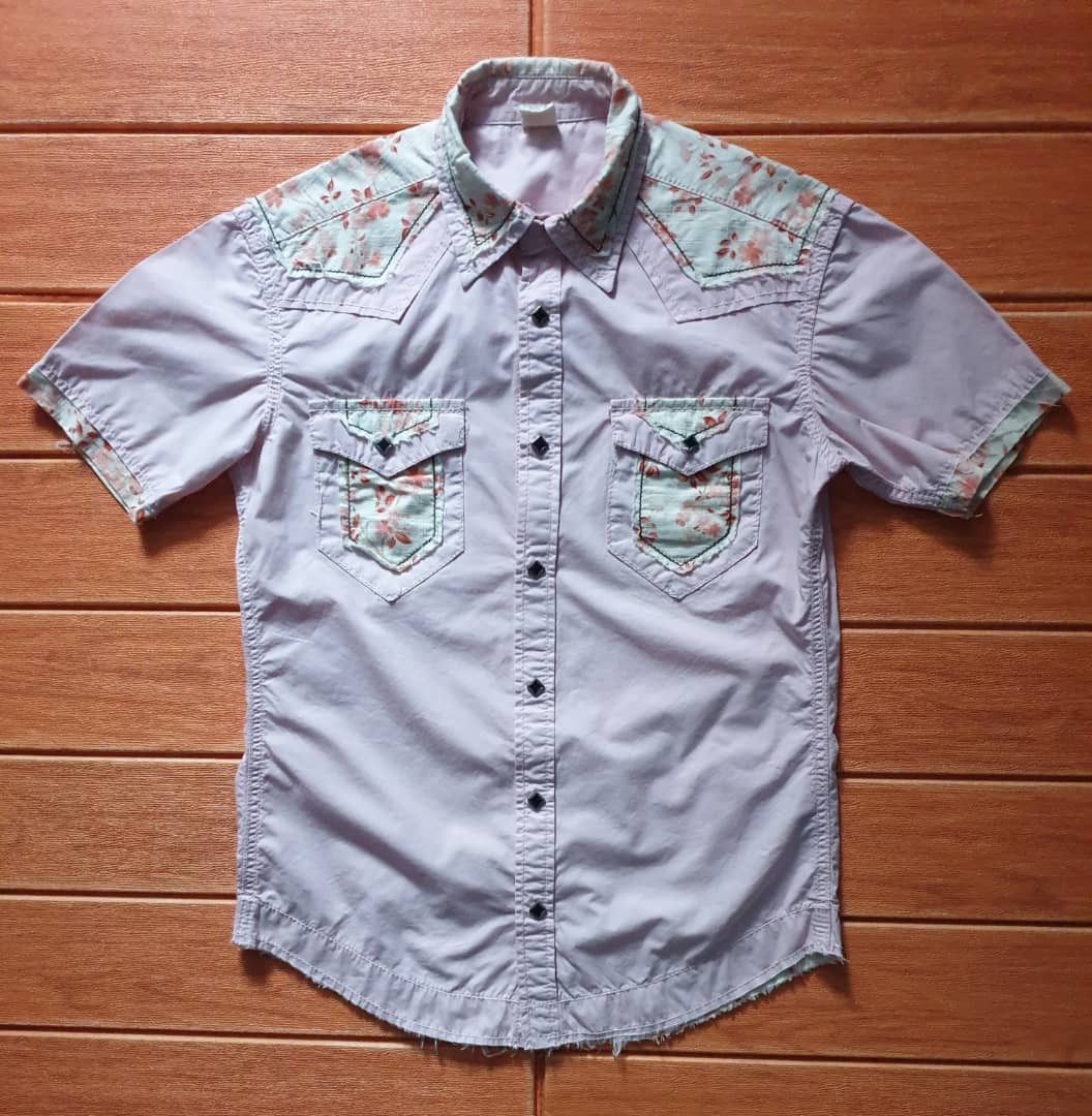 Eternal 💥Eternal Japanese brand soft pink western shirt Size US M / EU 48-50 / 2 - 1 Thumbnail