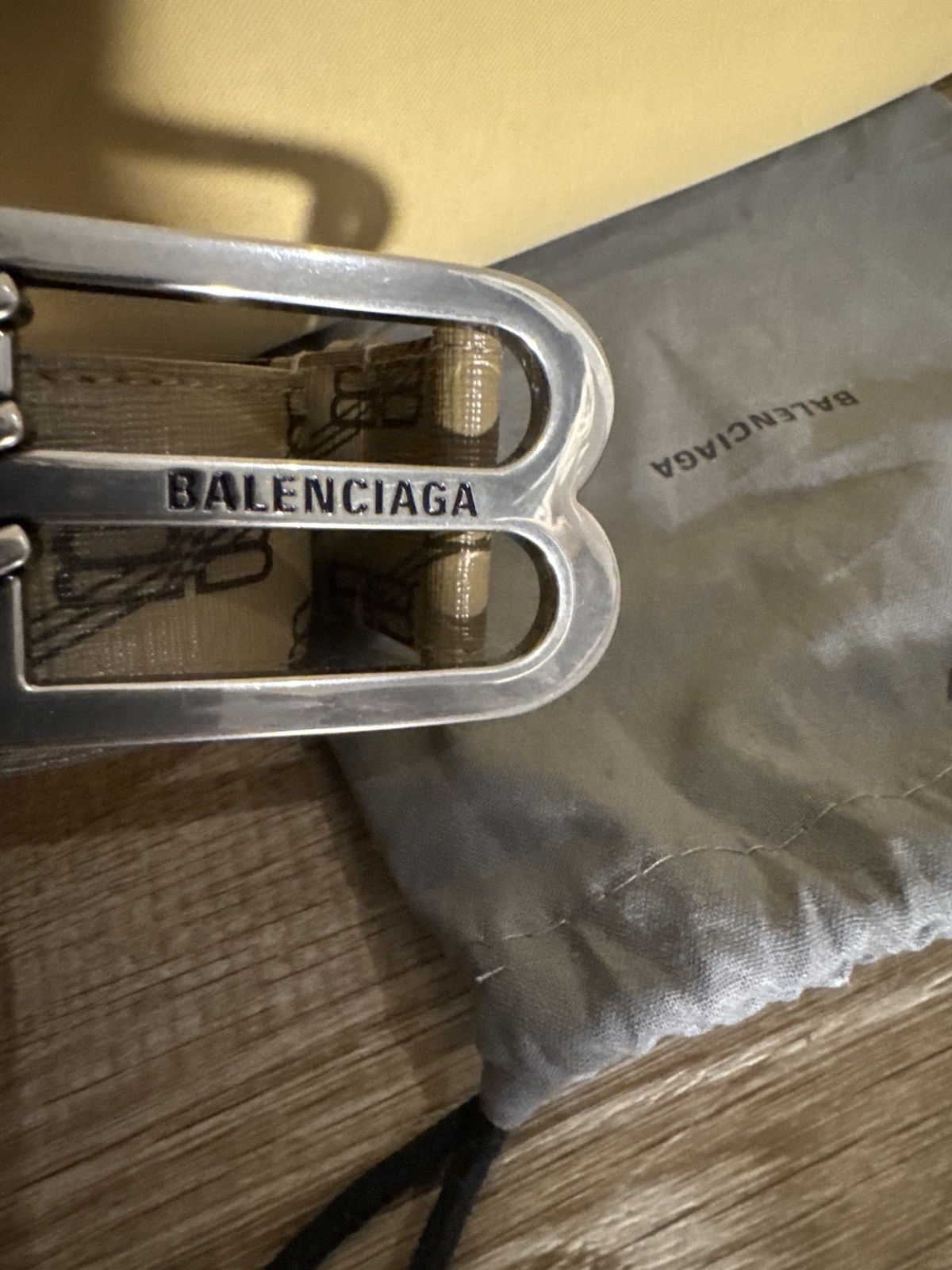 Balenciaga Balenciaga Big Double B Monogram Belt Size 30 - 2 Thumbnail