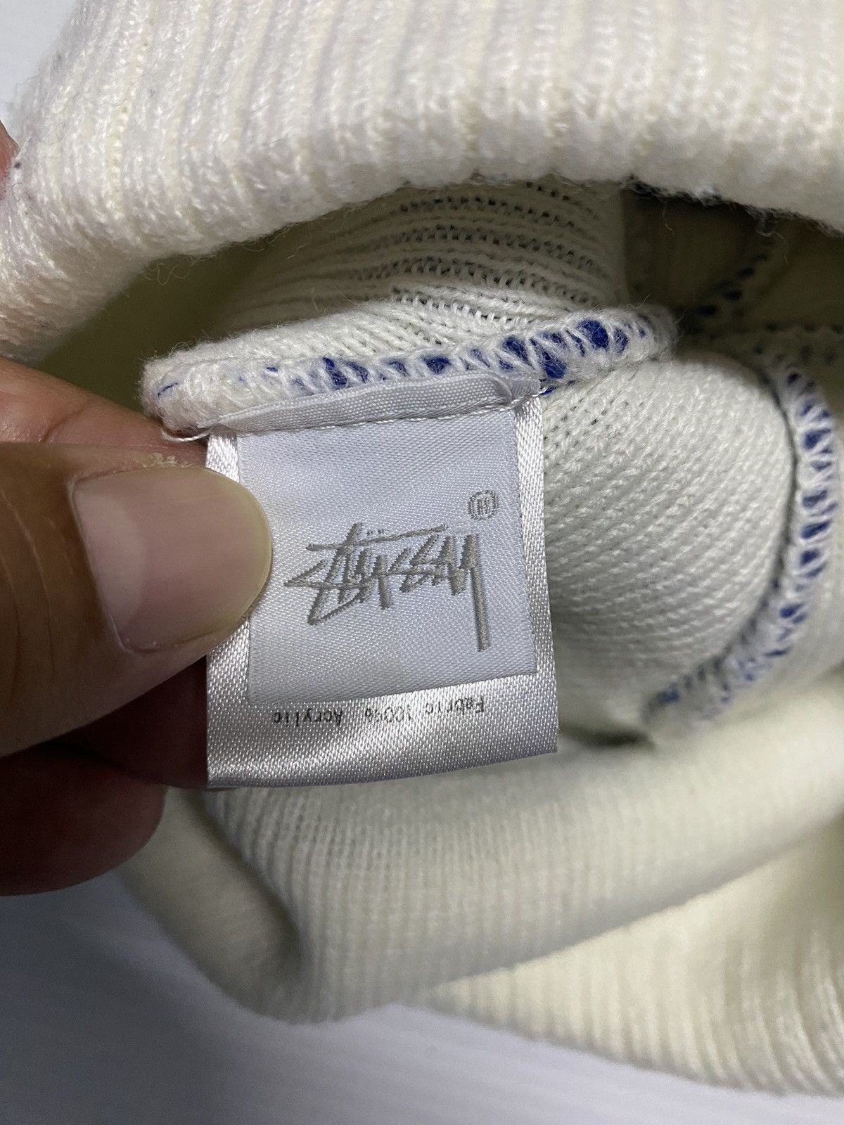 Stussy Stussy Embroidery Beanie Hat Size ONE SIZE - 4 Thumbnail