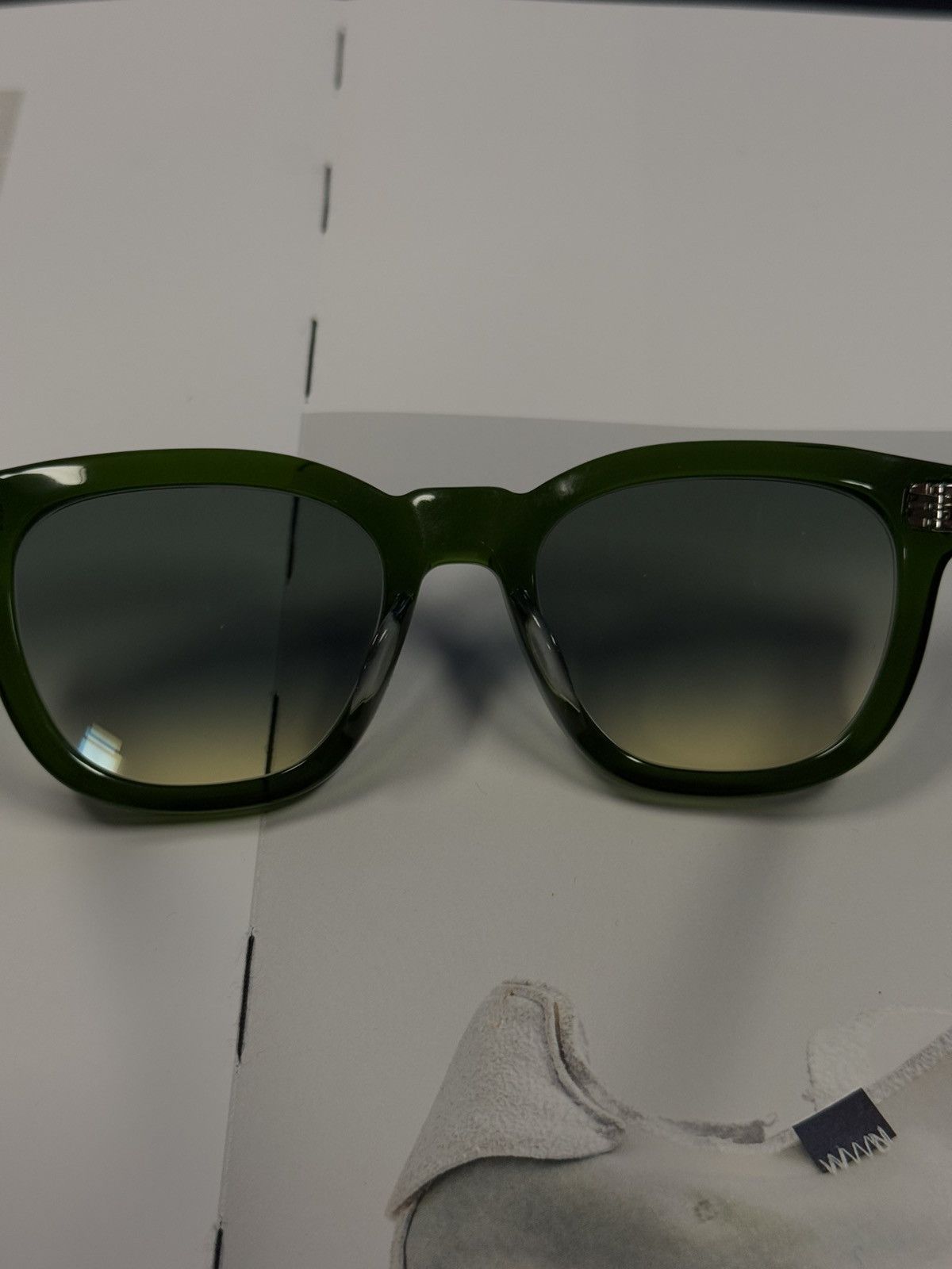 Chrome Hearts Chrome Hearts “Smoke Show” Green Sunglasses (NEW) RARE Size ONE SIZE - 6 Thumbnail