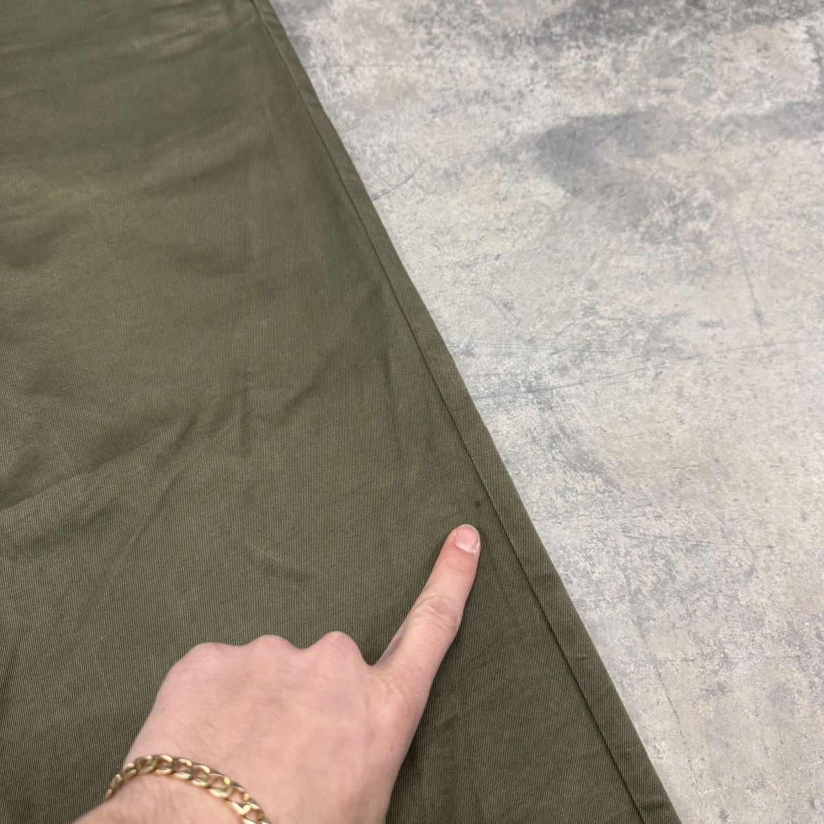 Sasquatchfabrix Sasquatchfabrix Embroidered Sugar Skull Green Khaki Pants Size US 32 / EU 48 - 6 Thumbnail