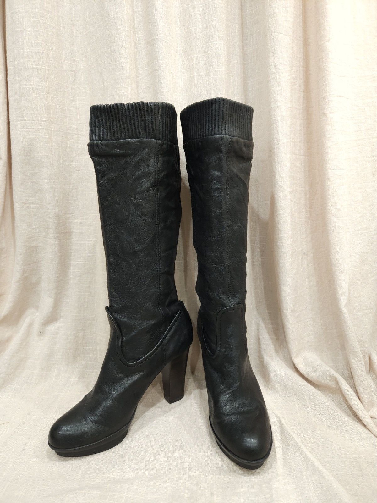 Frye Frye Mimi Scrunch Real Leather Boot/8MM Size US 8 / IT 38 - 2 Thumbnail