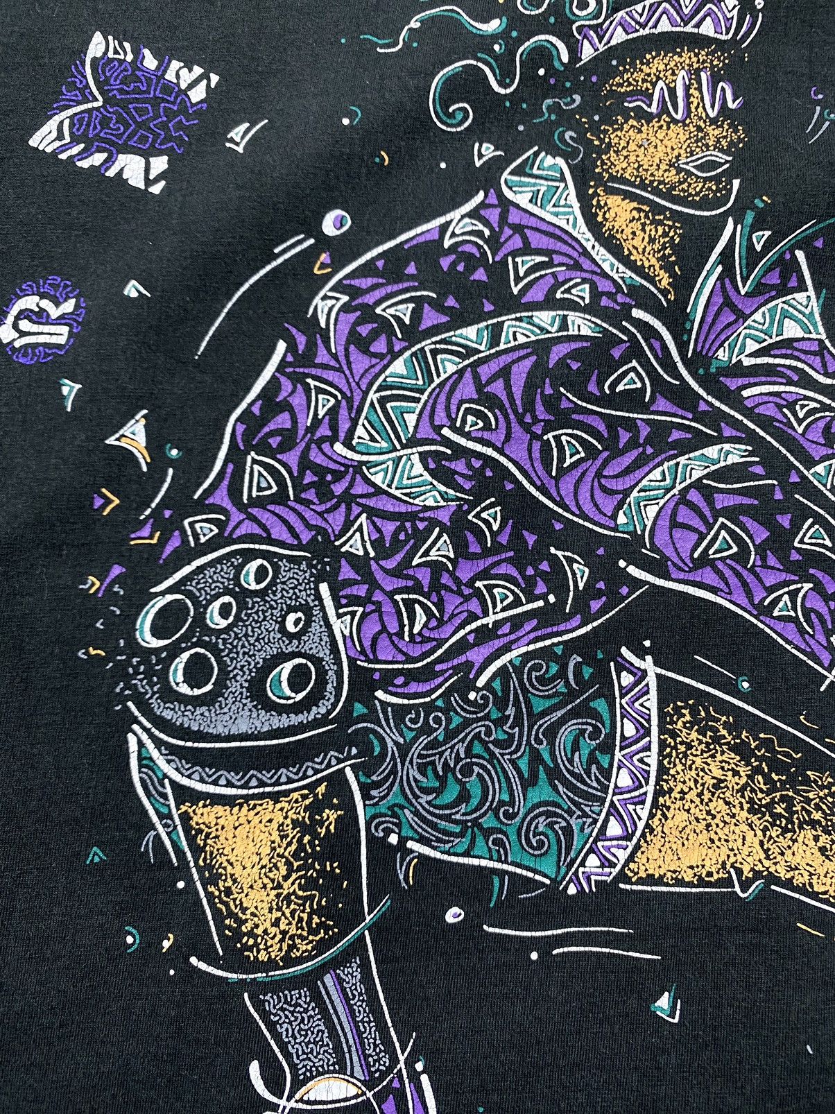 Japanese Brand Rare Vintage 1990’s Mystic Art T Shirt Japanese Size US L / EU 52-54 / 3 - 7 Thumbnail