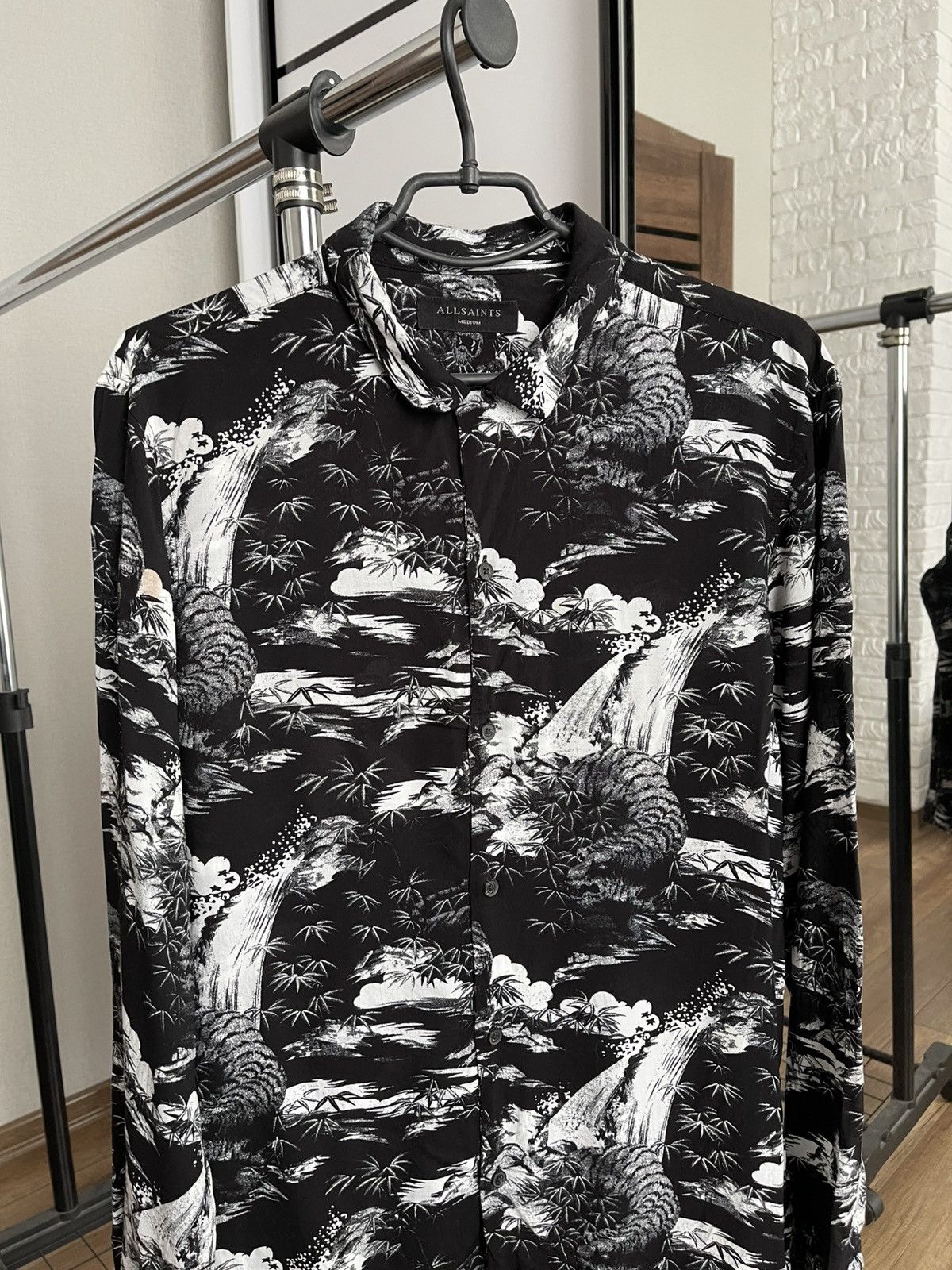 Allsaints Allsaints Sunda Shirt Button Up Long Sleeve Size US M / EU 48-50 / 2 - 5 Thumbnail