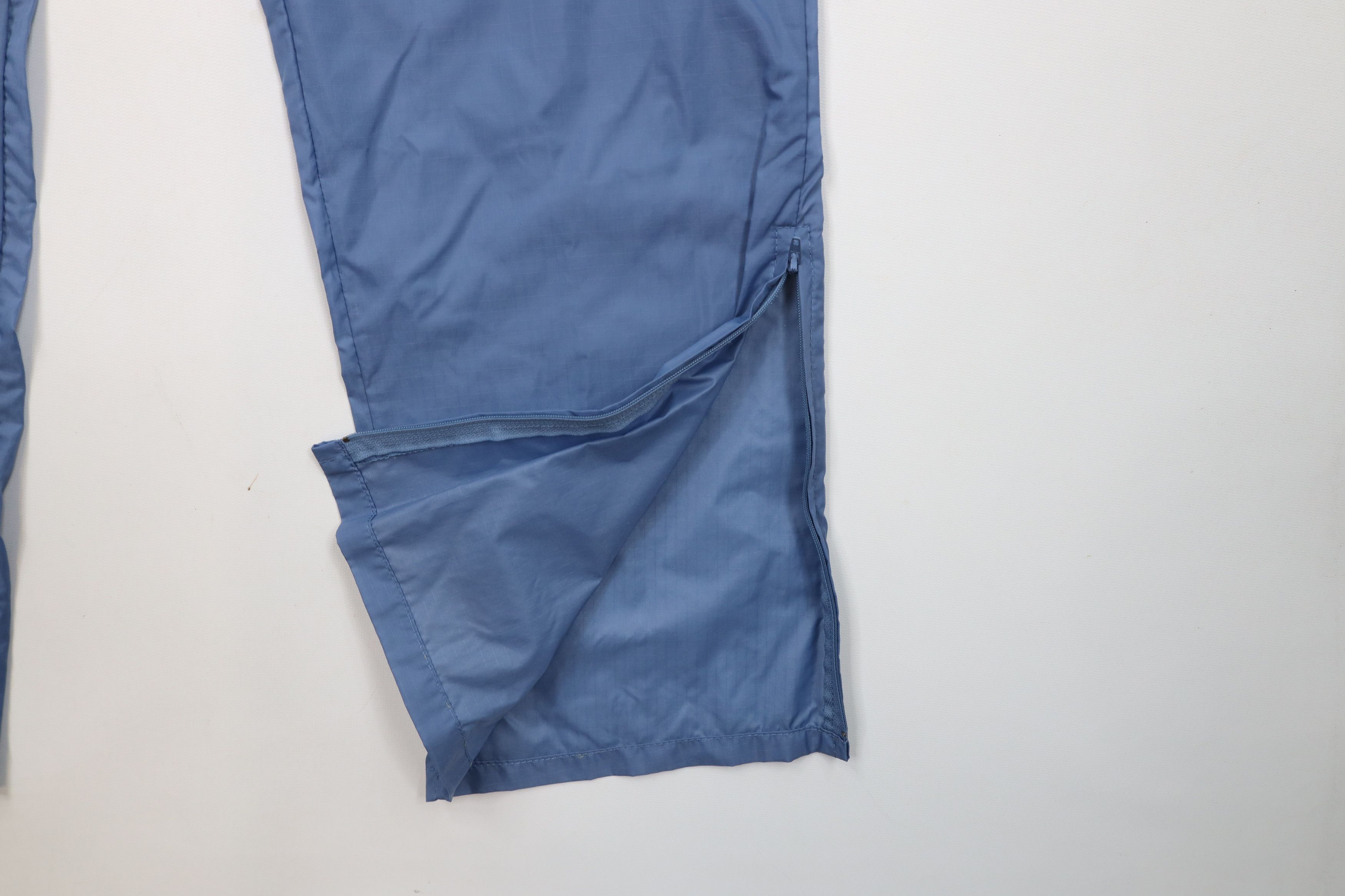 Brooks × Vintage Vintage 80s 90s Brooks Running Wide Leg Windbreaker Pants Size US 32 / EU 48 - 7 Thumbnail