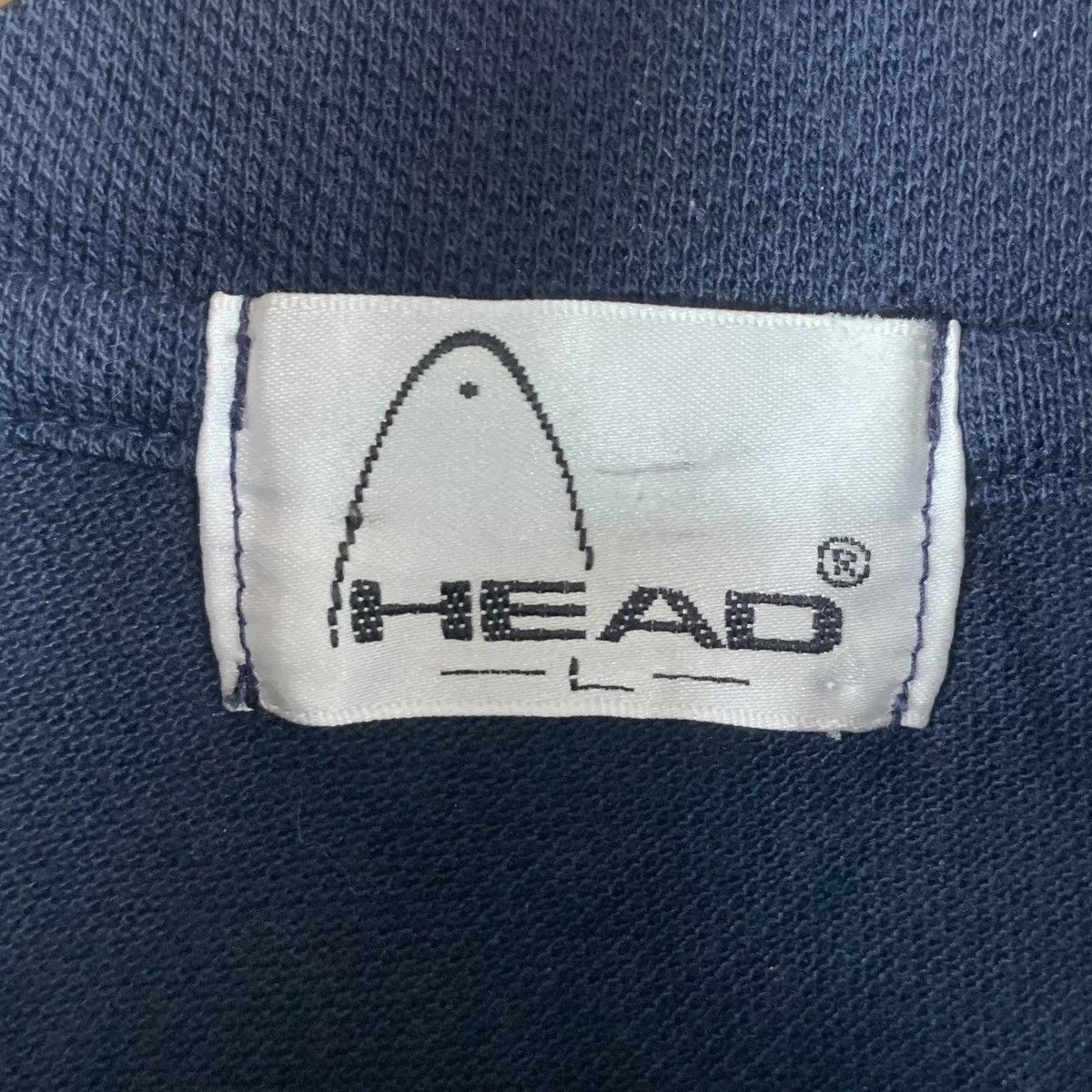 Vintage Vintage HEAD TENNIS Half Zipper Short Sleeve Tee Shirt Size L / US 10 / IT 46 - 9 Thumbnail