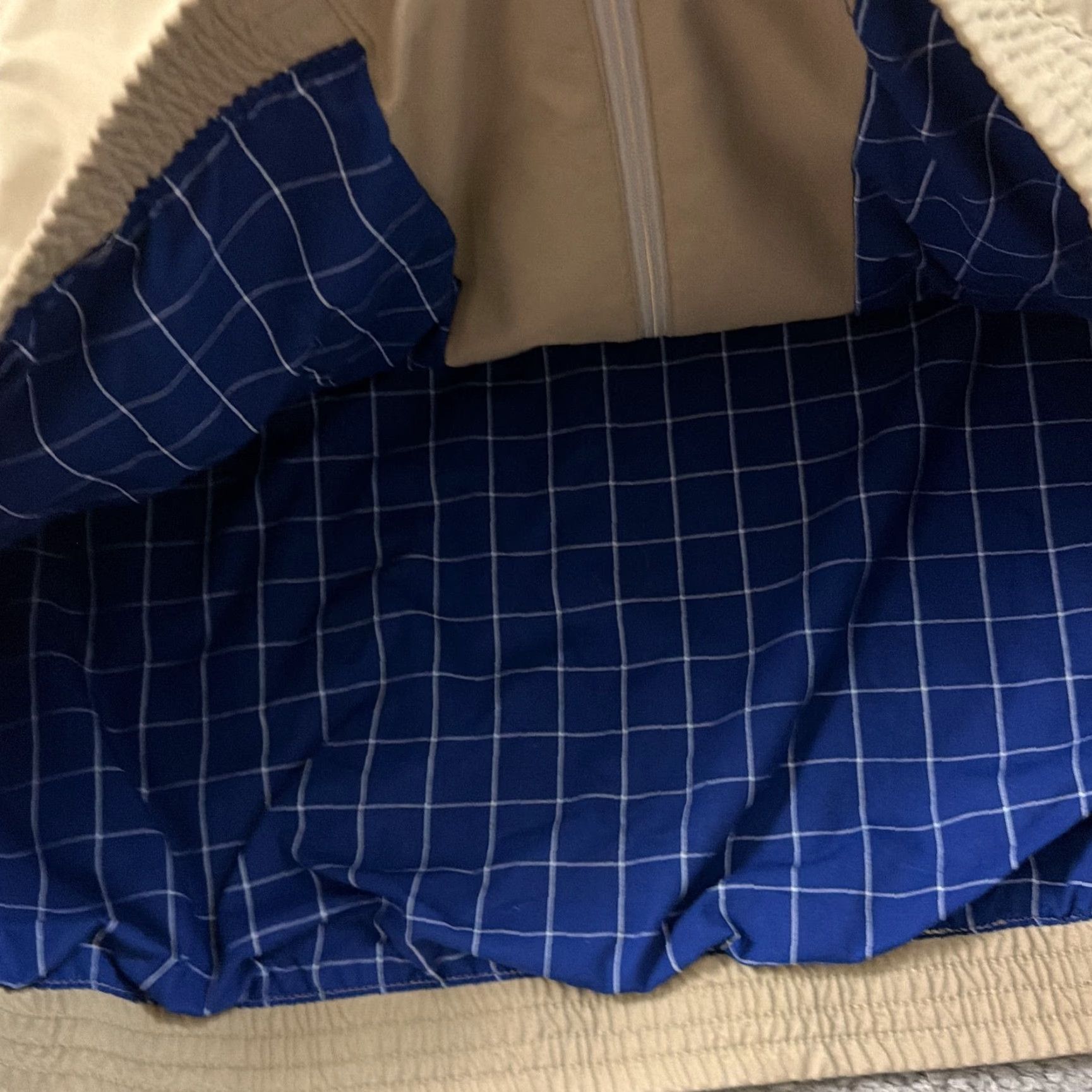 Chaps Chaps Jacket Mens 2XL Big 2XB Beige Full Zip Long Sleeve Bomber - Vintage? No. Size US XXL / EU 58 / 5 - 6 Thumbnail