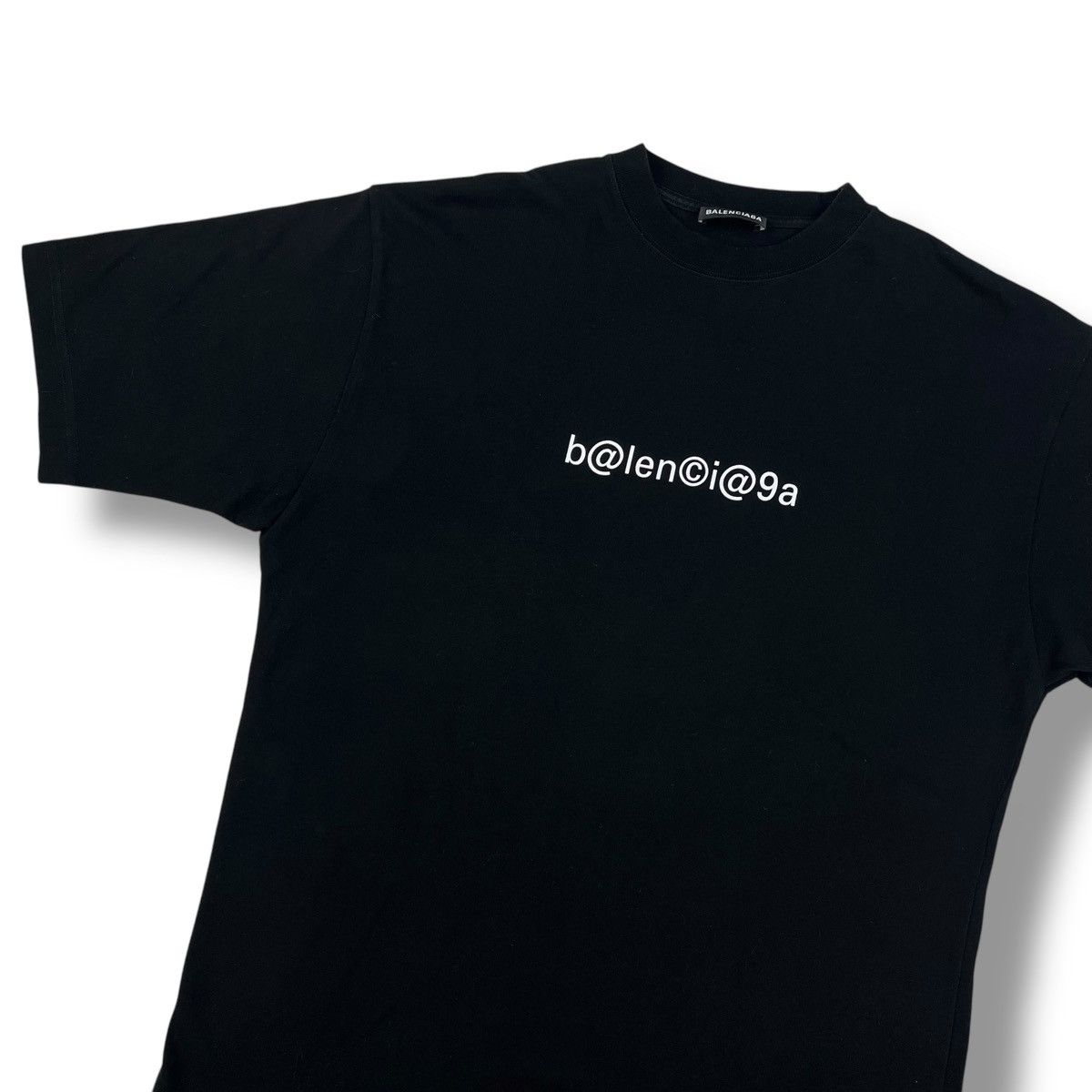 Balenciaga Balenciaga Copyright Logo Black T Shirt Size US M / EU 48-50 / 2 - 1 Thumbnail
