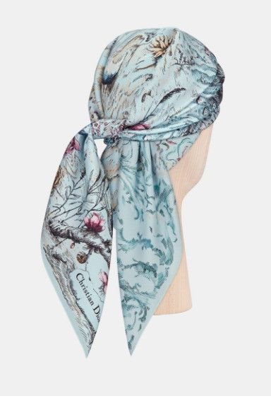 Dior o1w1db11024 Size: OS / 90 Square Scarf in Multicolor Size ONE SIZE - 3 Thumbnail