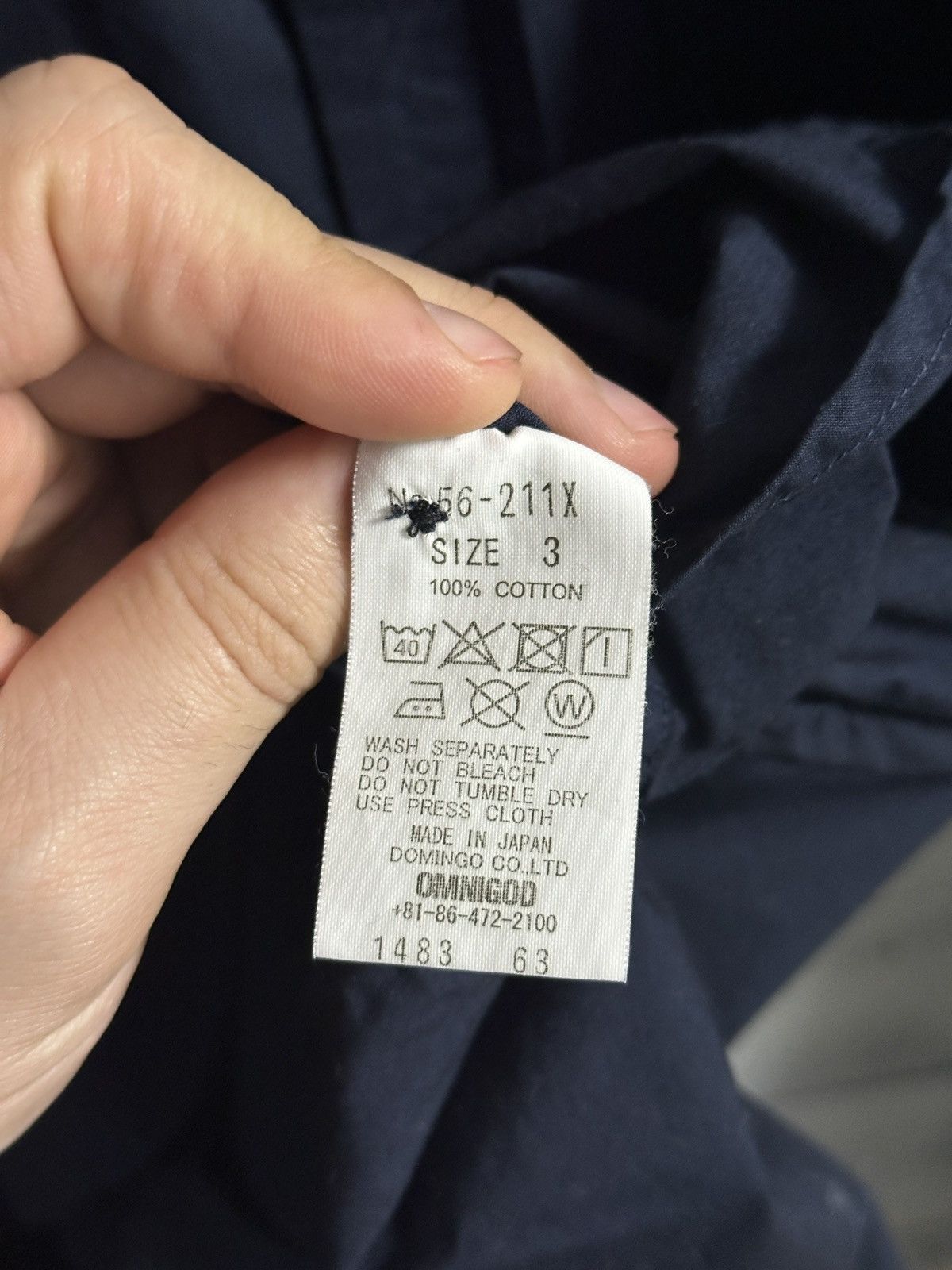 OMNIGOD Rare Shirt Button OMNIGOD Made in Japan Size 3 Size US M / EU 48-50 / 2 - 8 Thumbnail