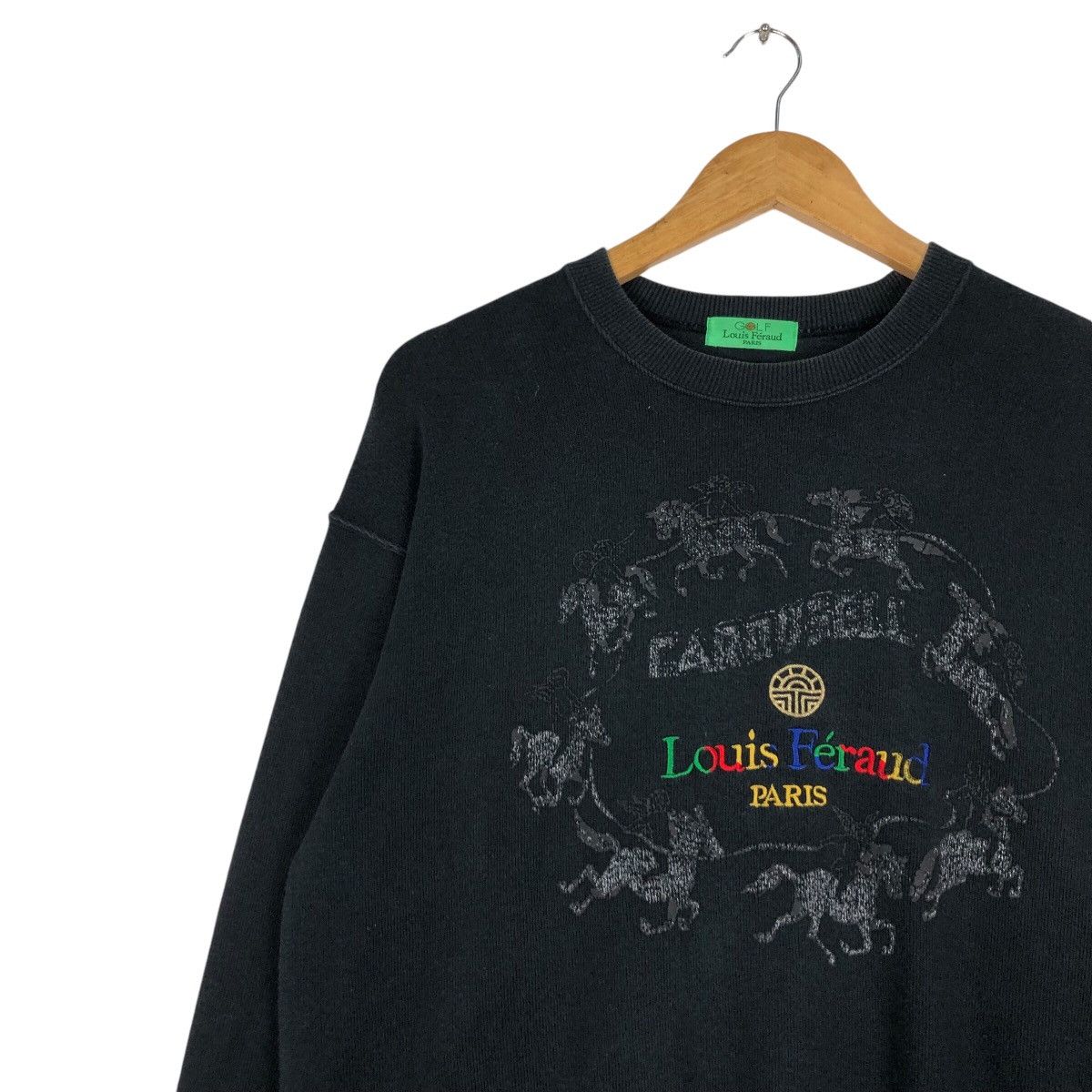 Designer × Louis Feraud Vintage Louis Feraud Paris Designer Sweathsirt Small Size US S / EU 44-46 / 1 - 6 Thumbnail