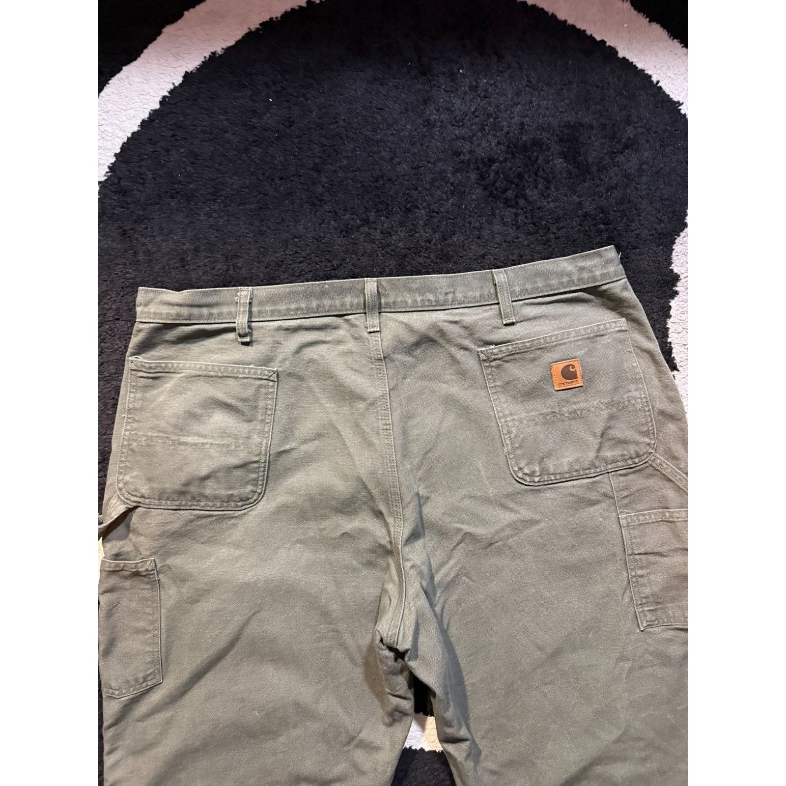 Carhartt Carhartt 44x30 B11 MOS Green Dungaree Fit Work Pants Size US 44 / EU 60 - 2 Thumbnail