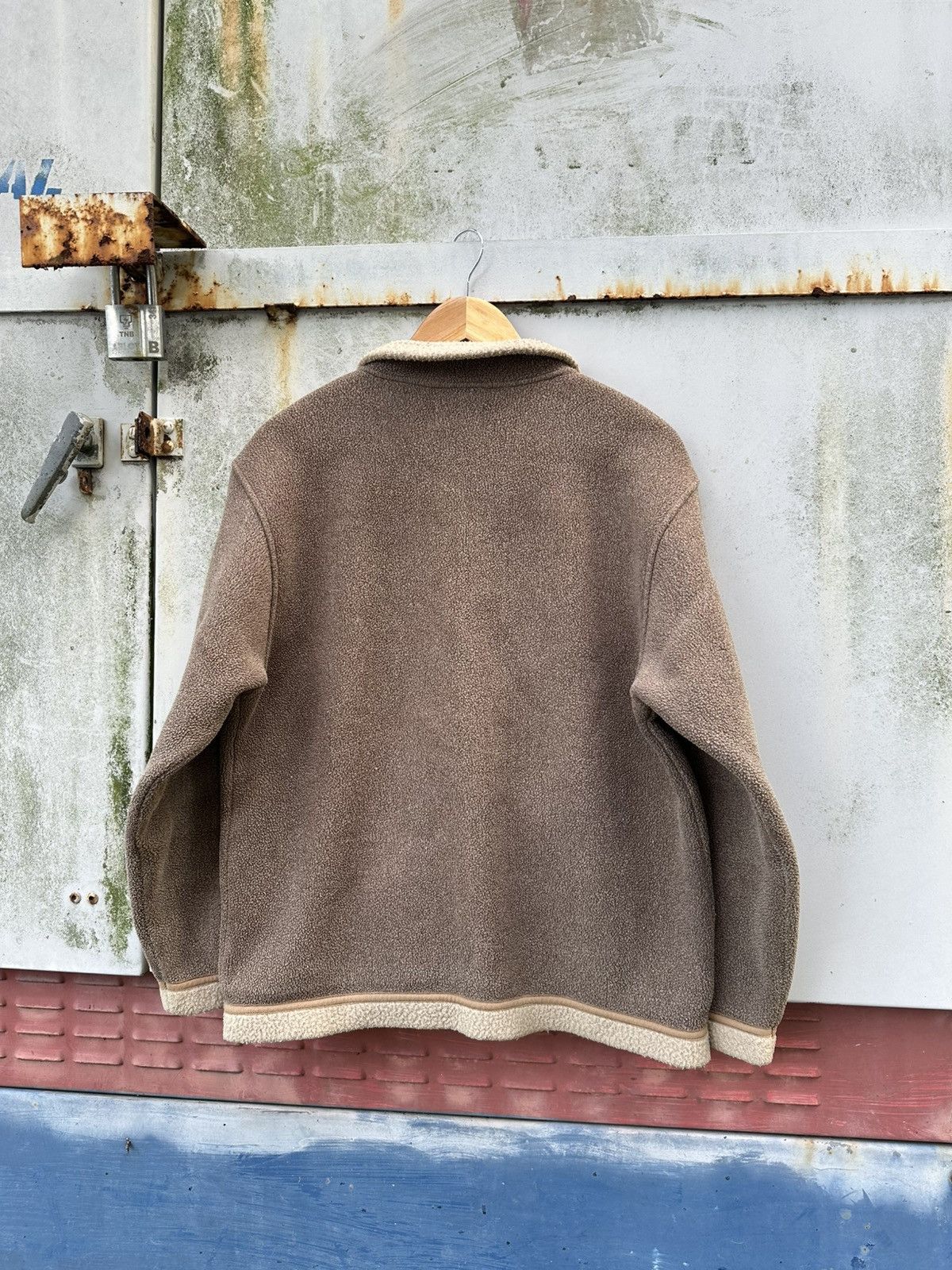 Vintage 👹Vintage Crocodile Classic Brown Fleece Lined Jacket Size US M / EU 48-50 / 2 - 3 Thumbnail