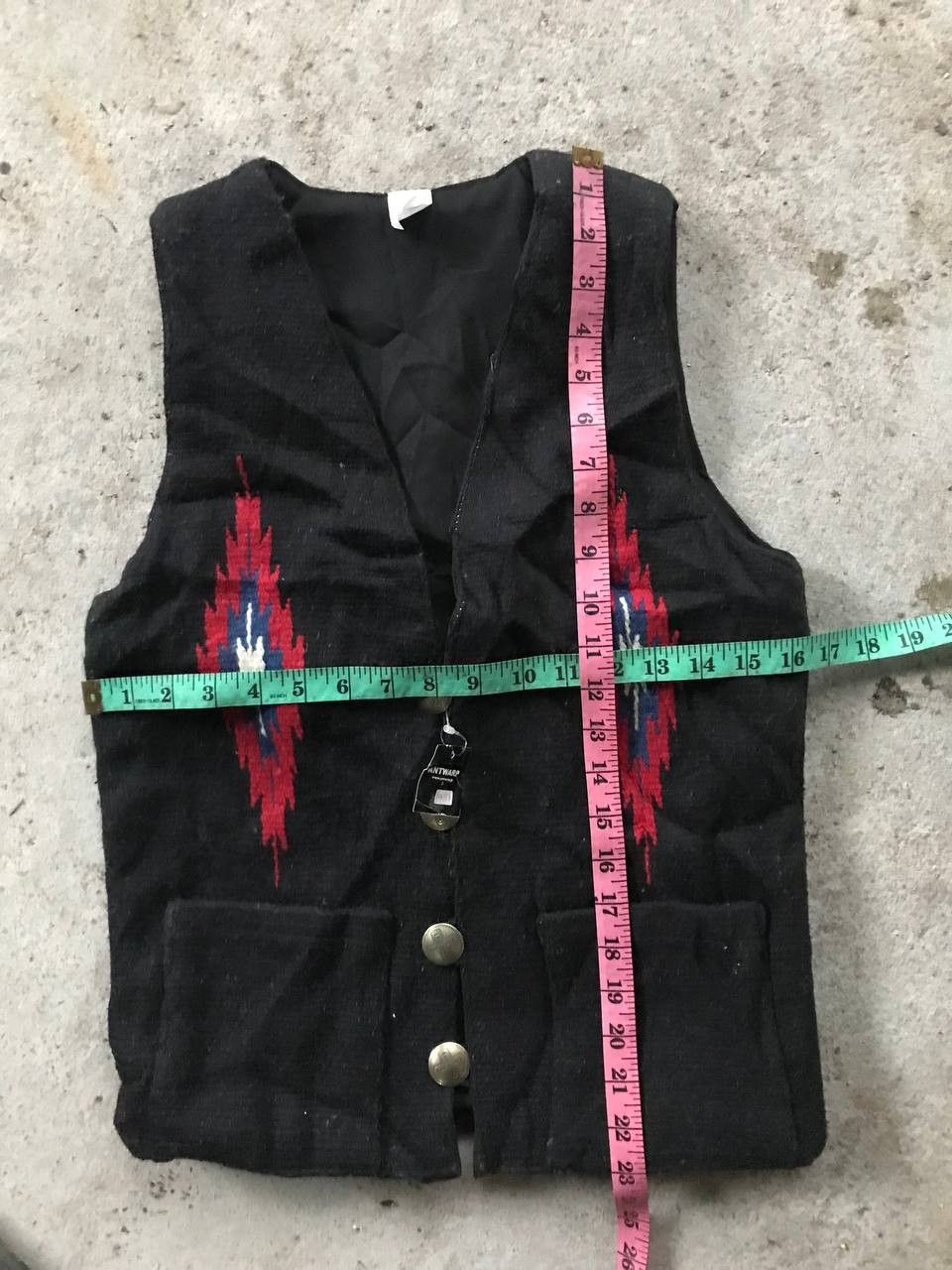 Native × Vintage MOLINA VEST NATIVE CHIMAYO Size US XS / EU 42 / 0 - 5 Thumbnail